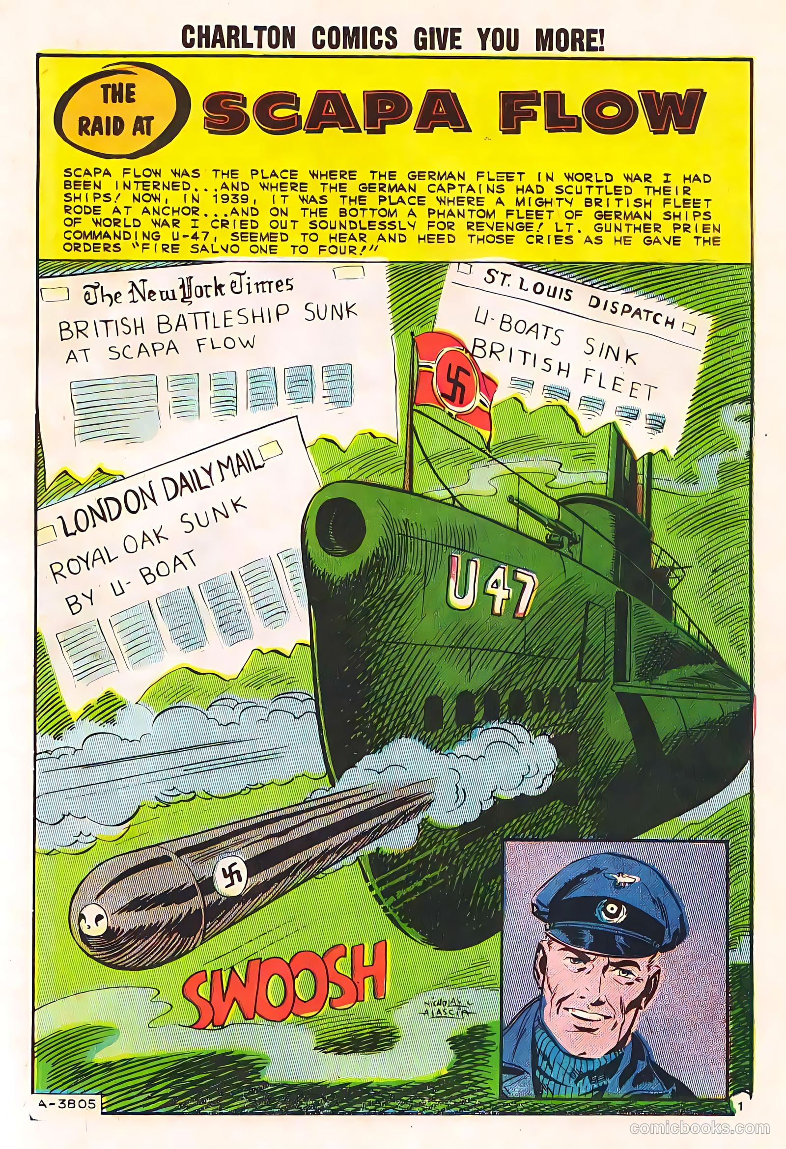 Submarine Attack #46 (1964) — page 3 of 36