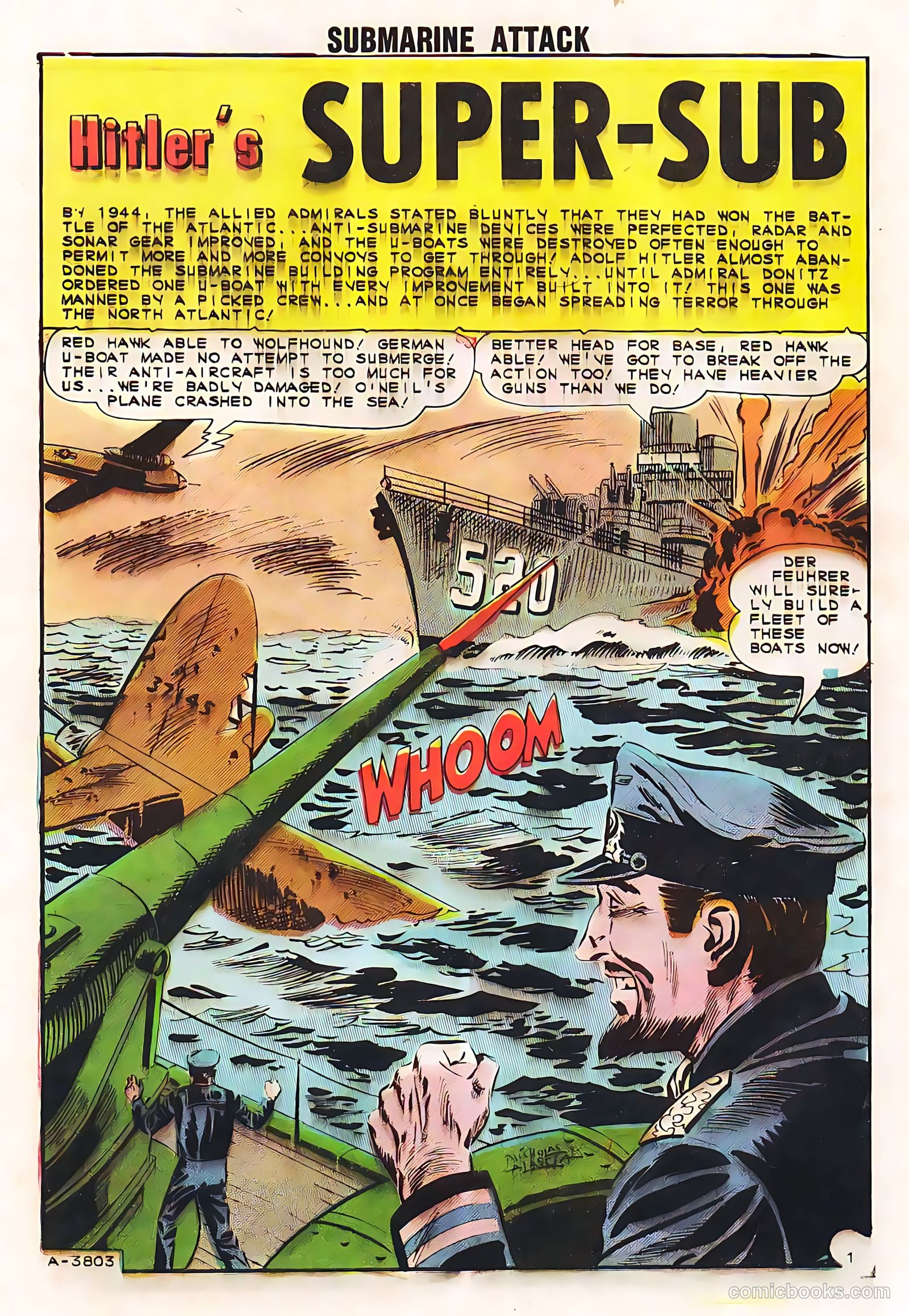 Submarine Attack #46 (1964) — page 28 of 36
