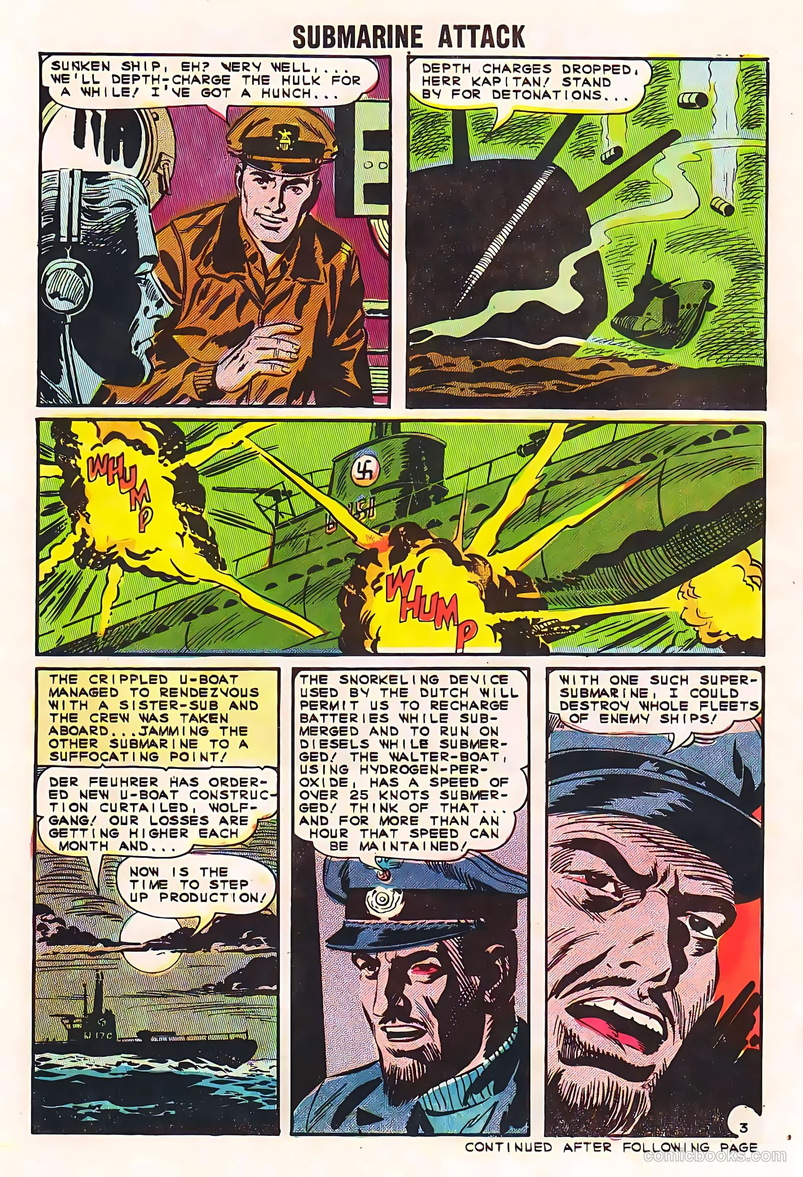 Submarine Attack #46 (1964) — page 30 of 36