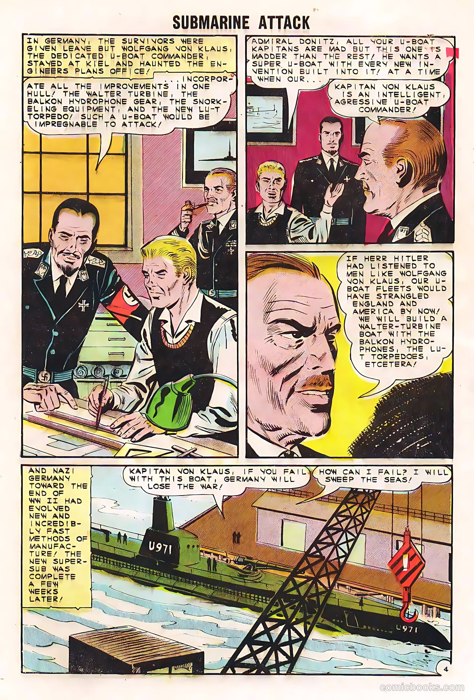 Submarine Attack #46 (1964) — page 32 of 36