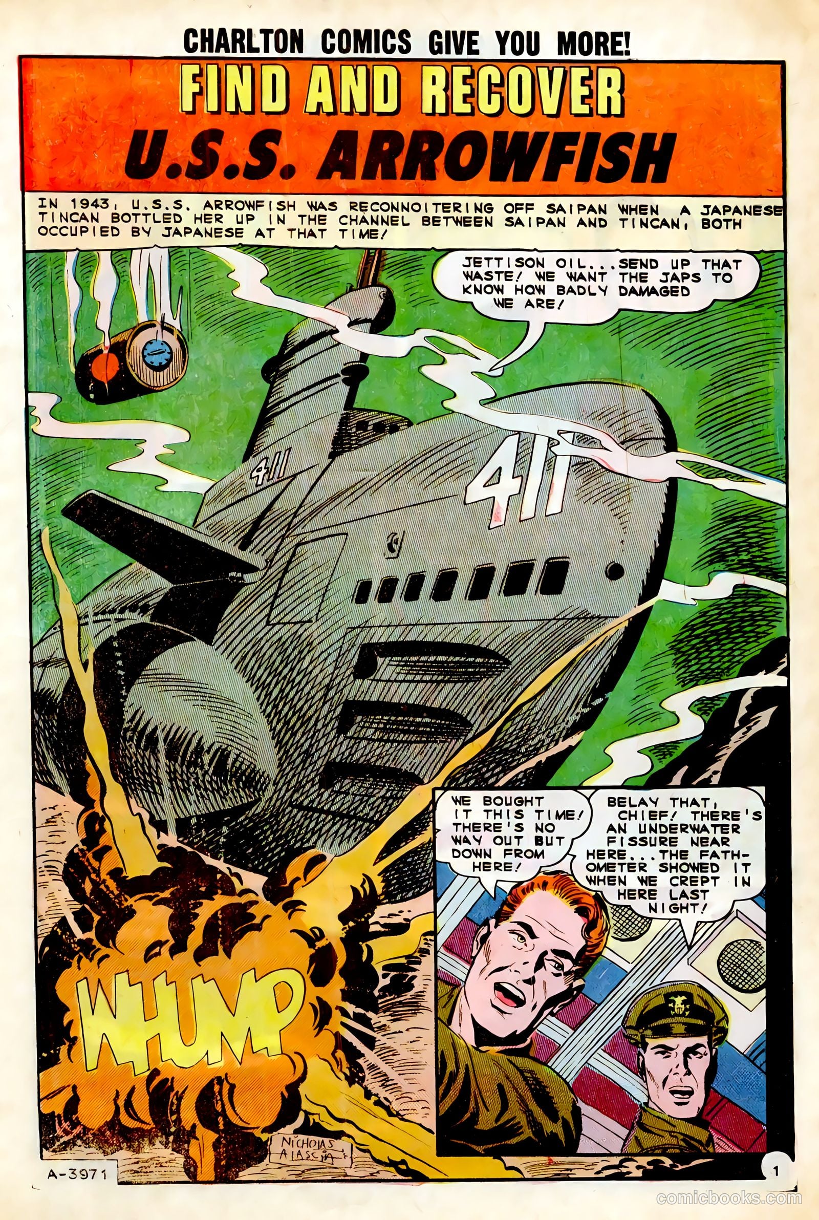 Submarine Attack #47 (1964) — page 3 of 36