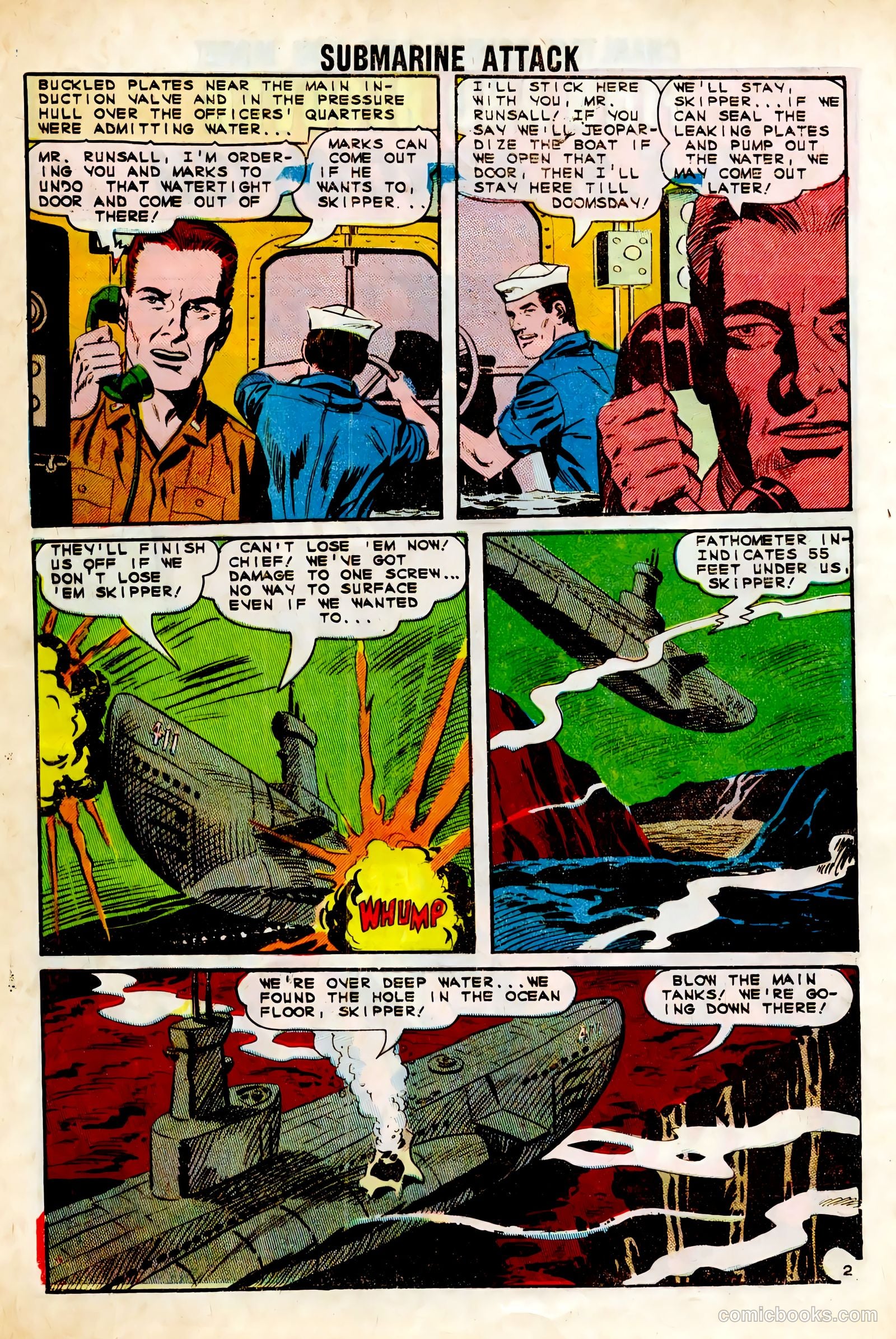 Submarine Attack #47 (1964) — page 4 of 36