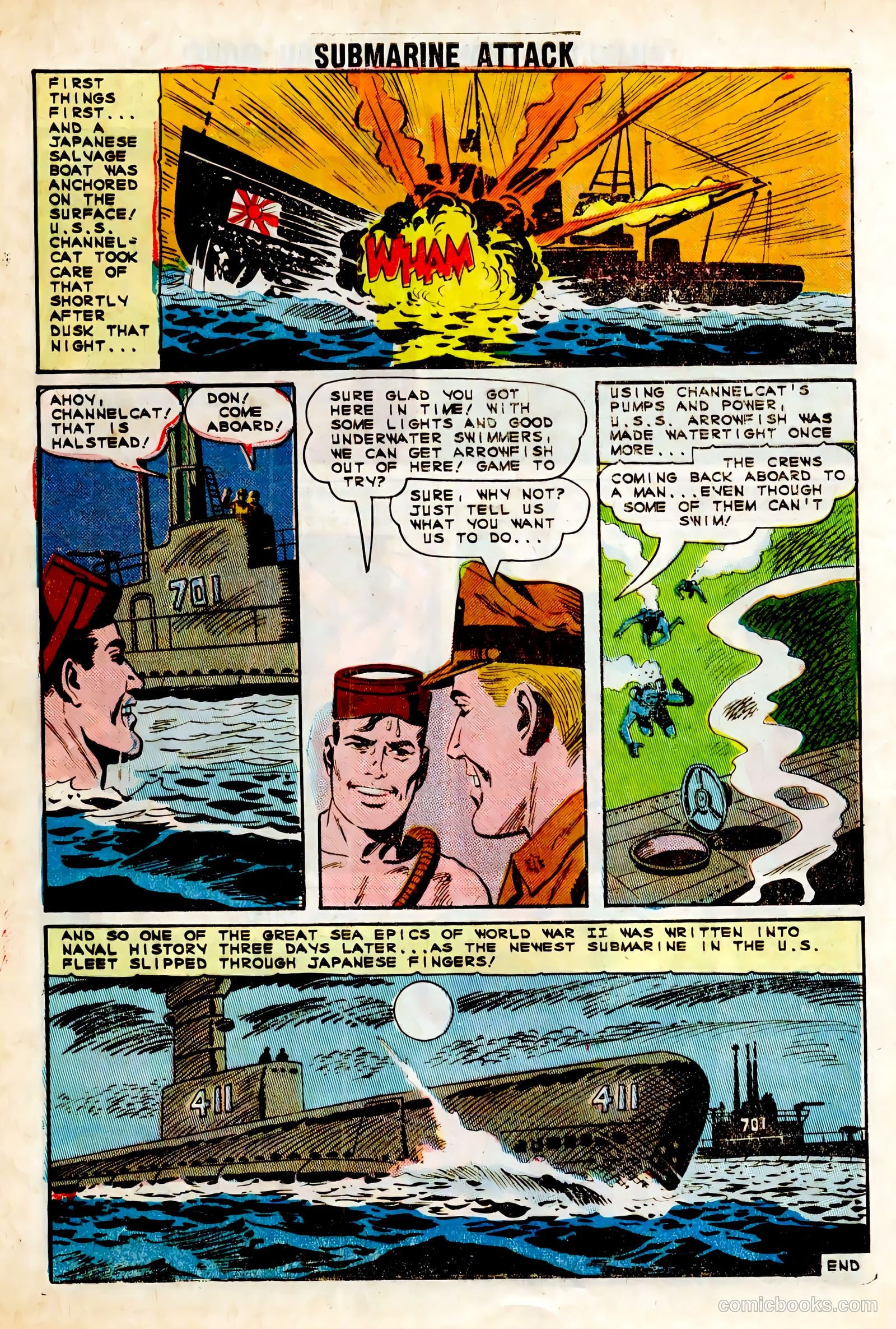 Submarine Attack #47 (1964) — page 8 of 36