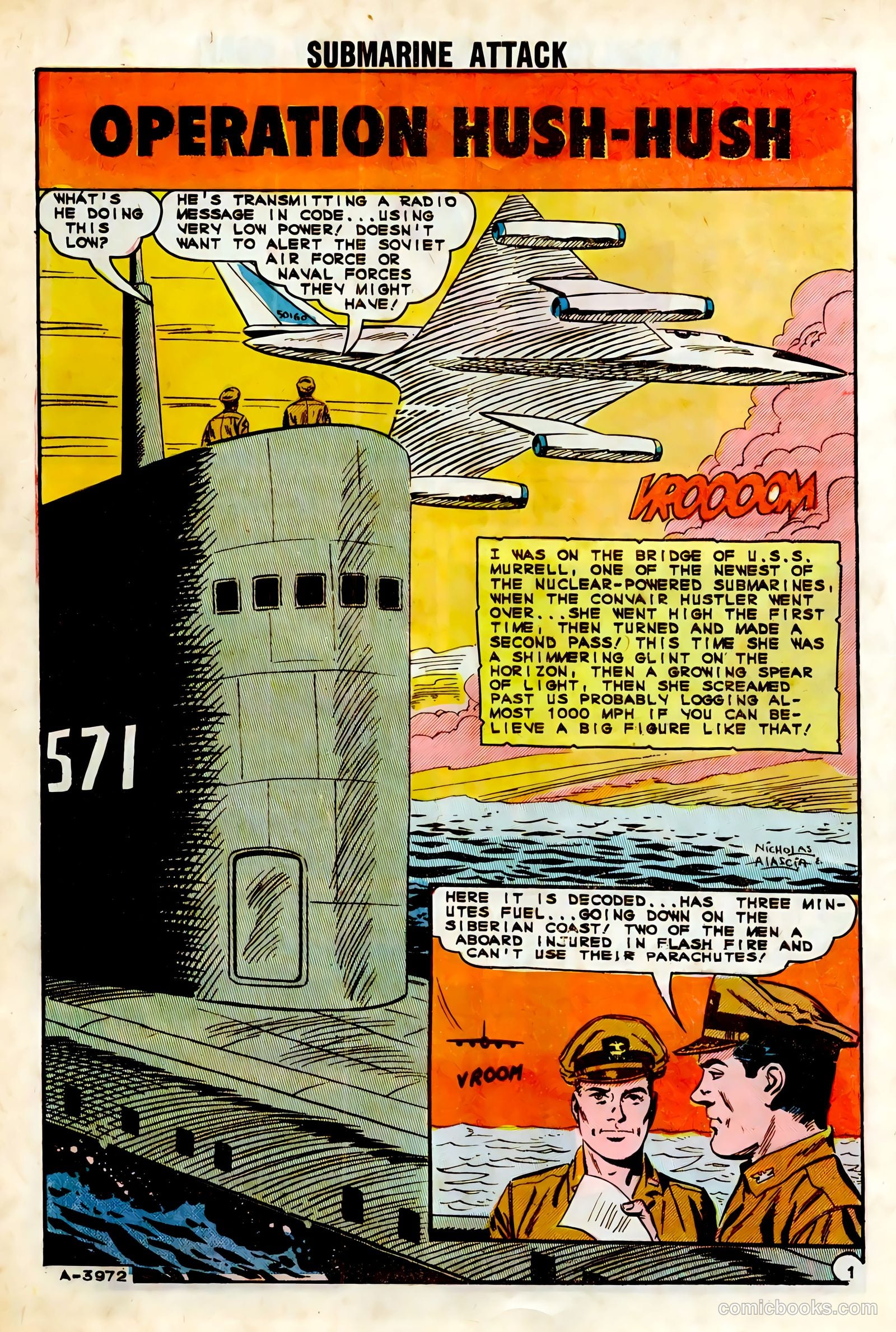 Submarine Attack #47 (1964) — page 10 of 36