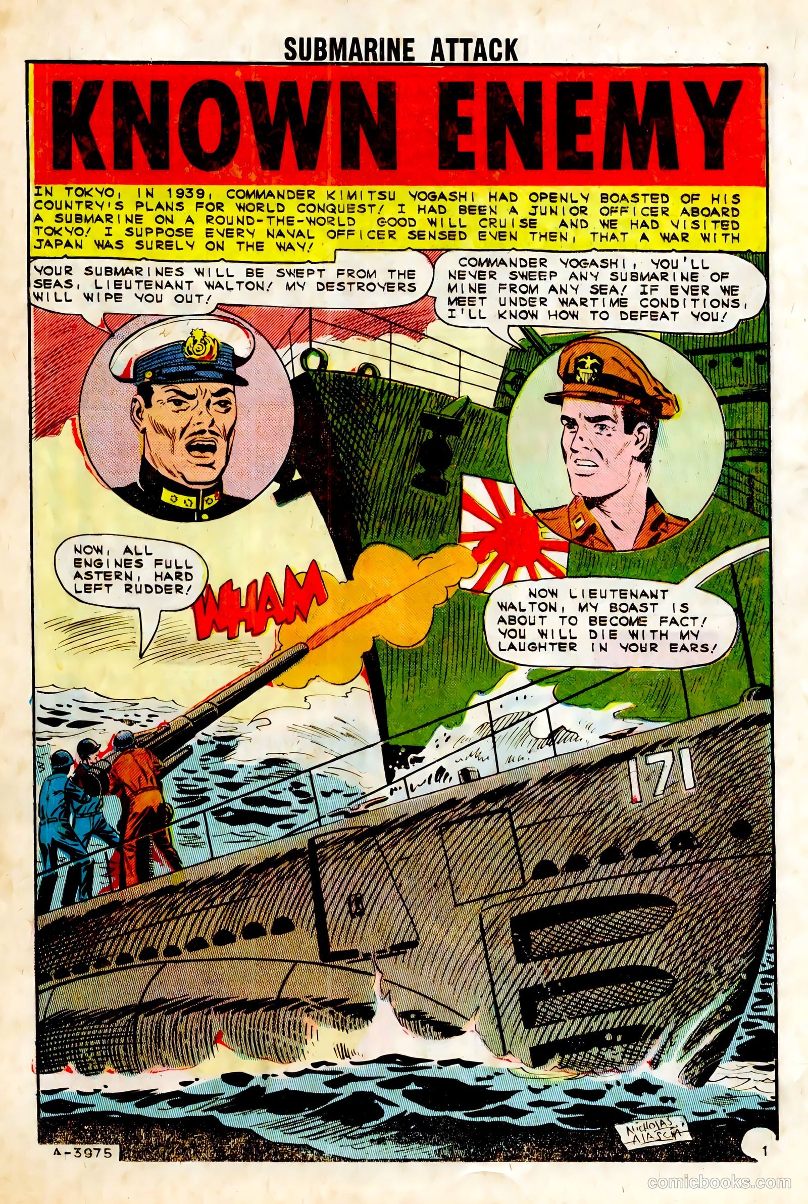 Submarine Attack #47 (1964) — page 16 of 36