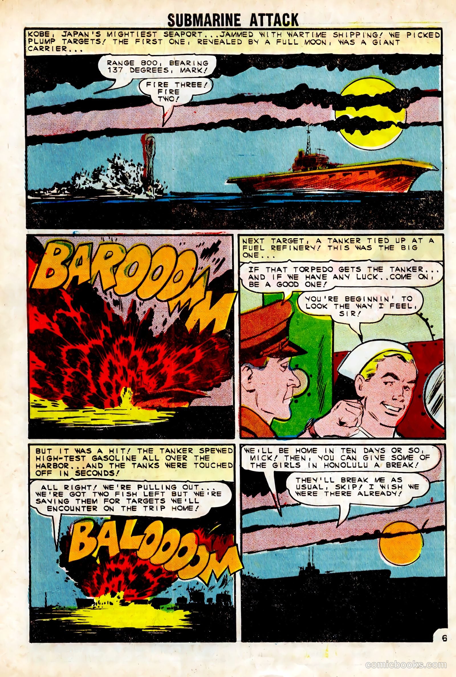 Submarine Attack #47 (1964) — page 32 of 36