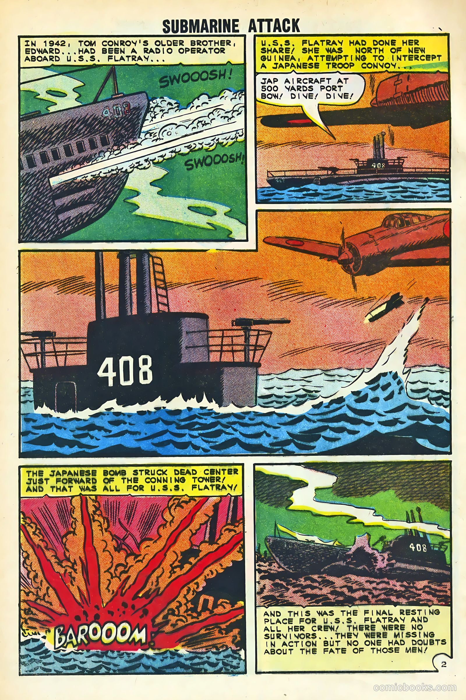 Submarine Attack #48 (1965) — page 4 of 36