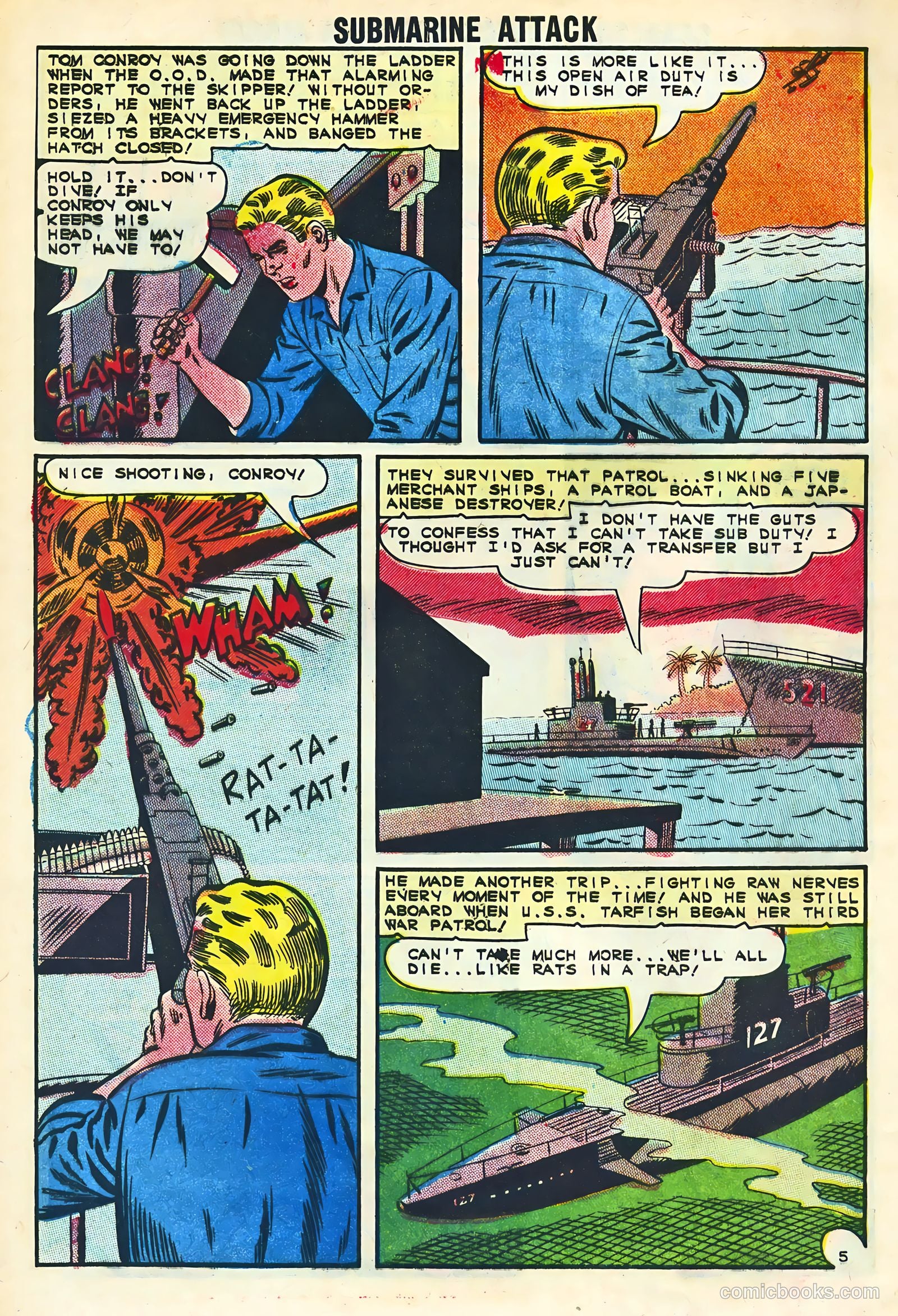 Submarine Attack #48 (1965) — page 8 of 36