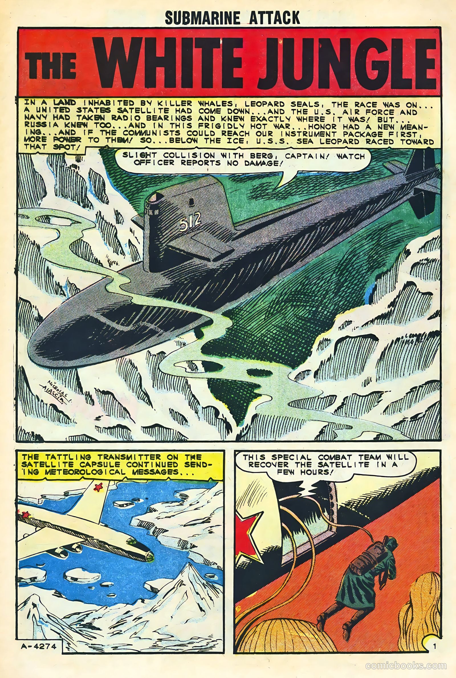 Submarine Attack #48 (1965) — page 10 of 36