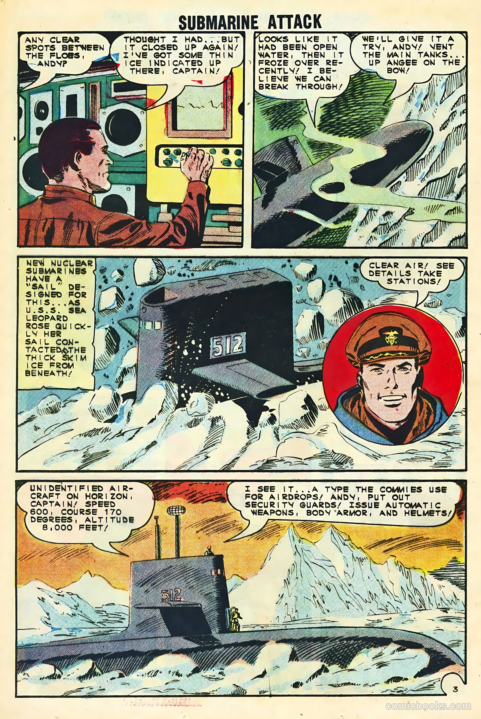 Submarine Attack #48 (1965) — page 12 of 36