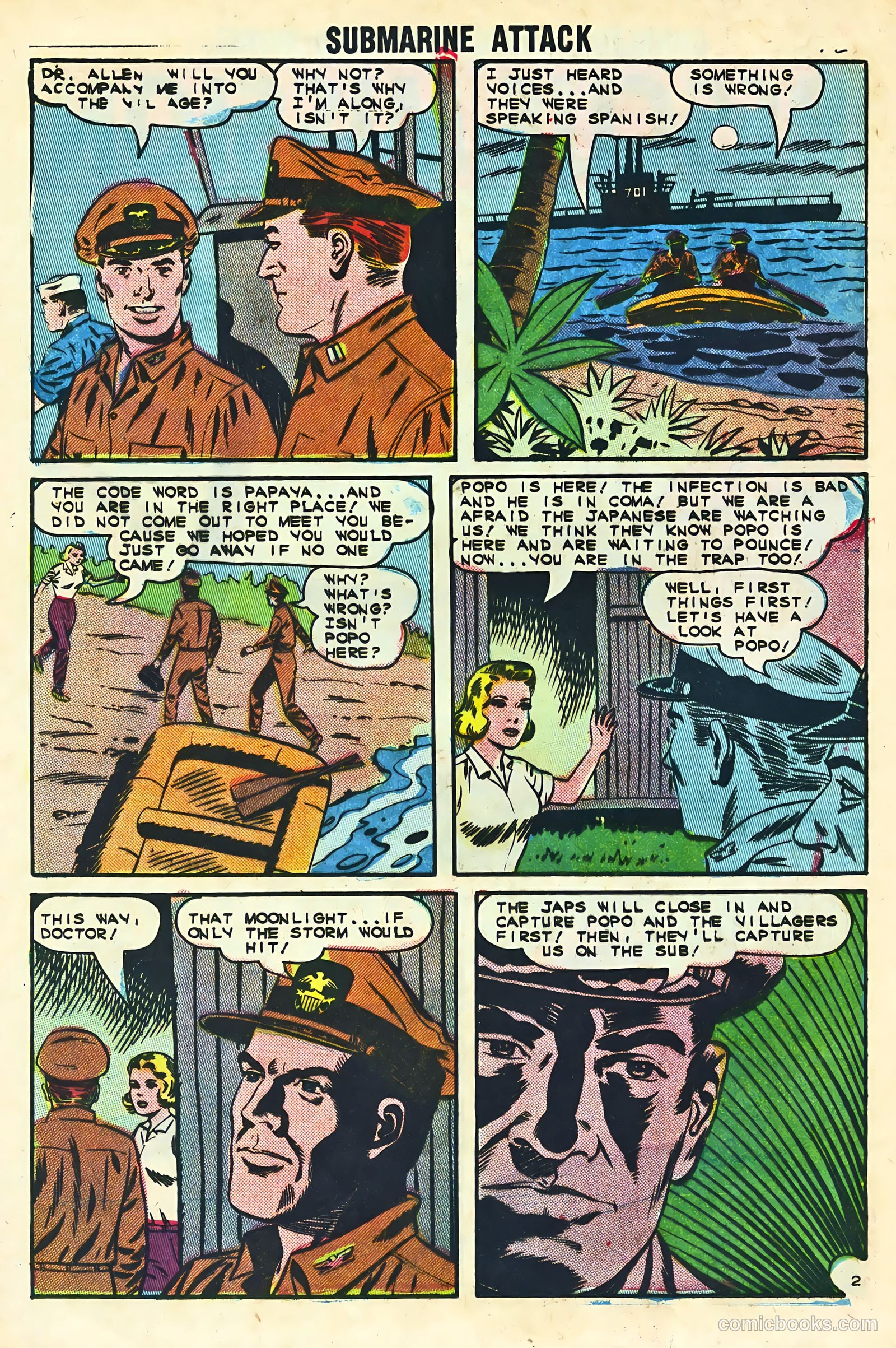 Submarine Attack #48 (1965) — page 20 of 36