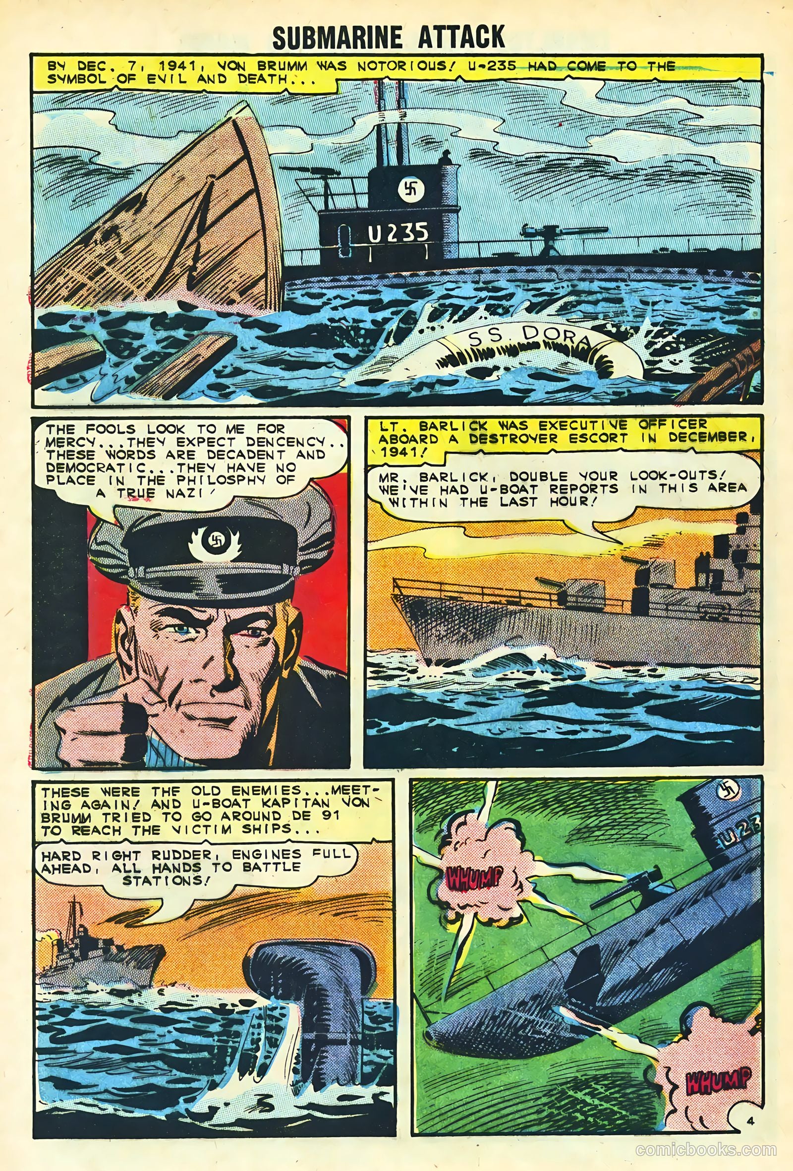 Submarine Attack #48 (1965) — page 28 of 36