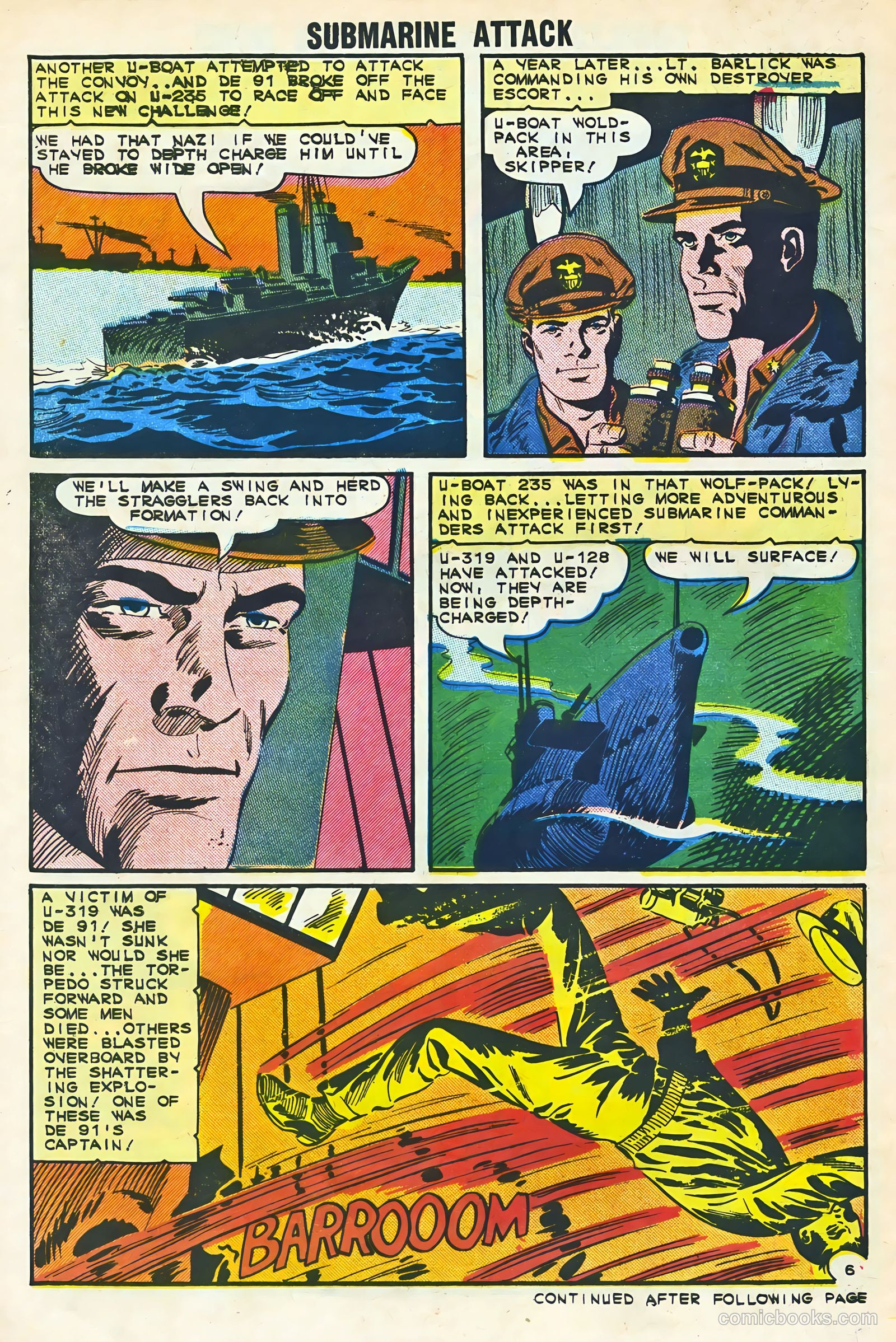 Submarine Attack #48 (1965) — page 30 of 36
