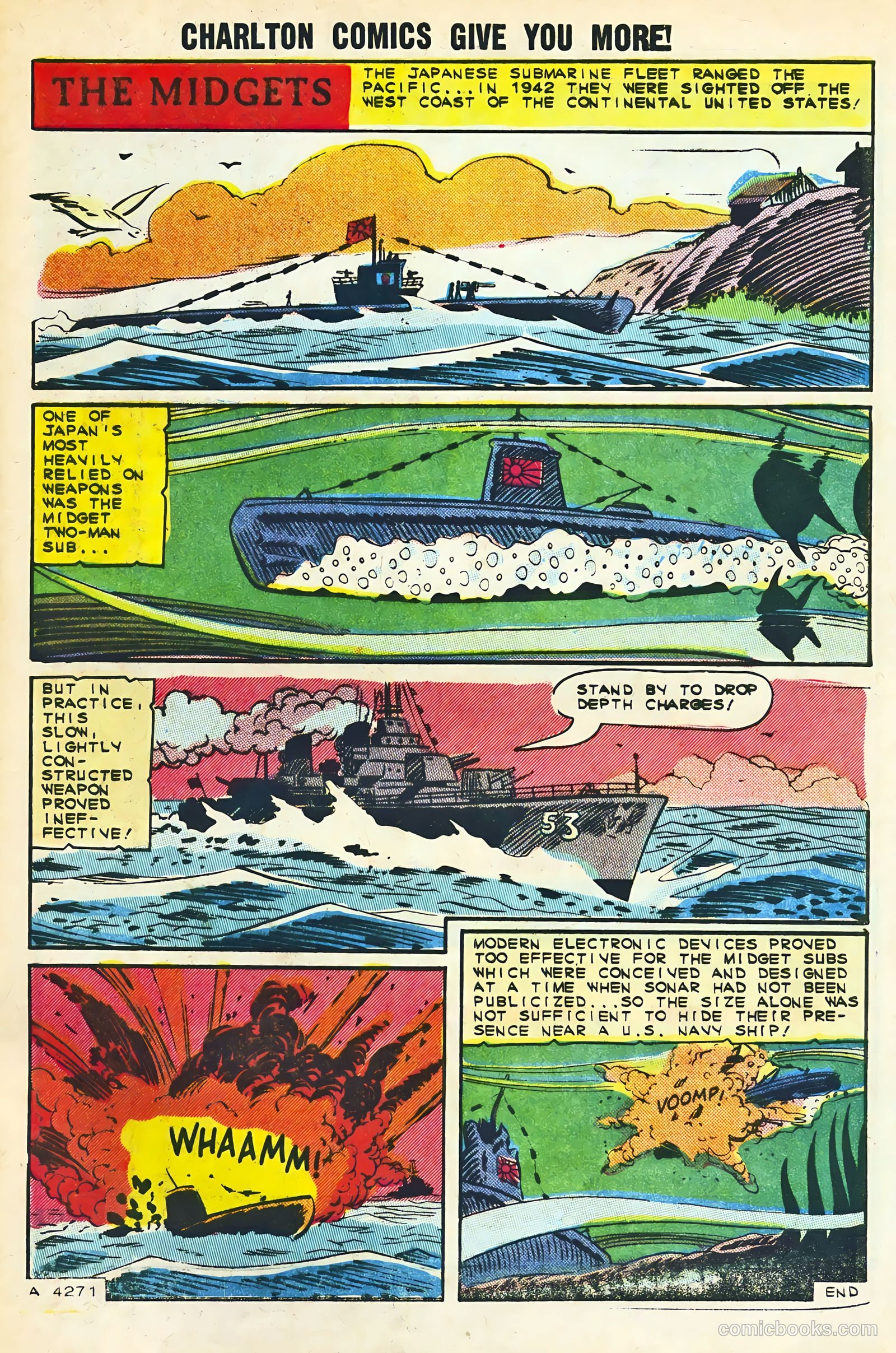 Submarine Attack #48 (1965) — page 33 of 36