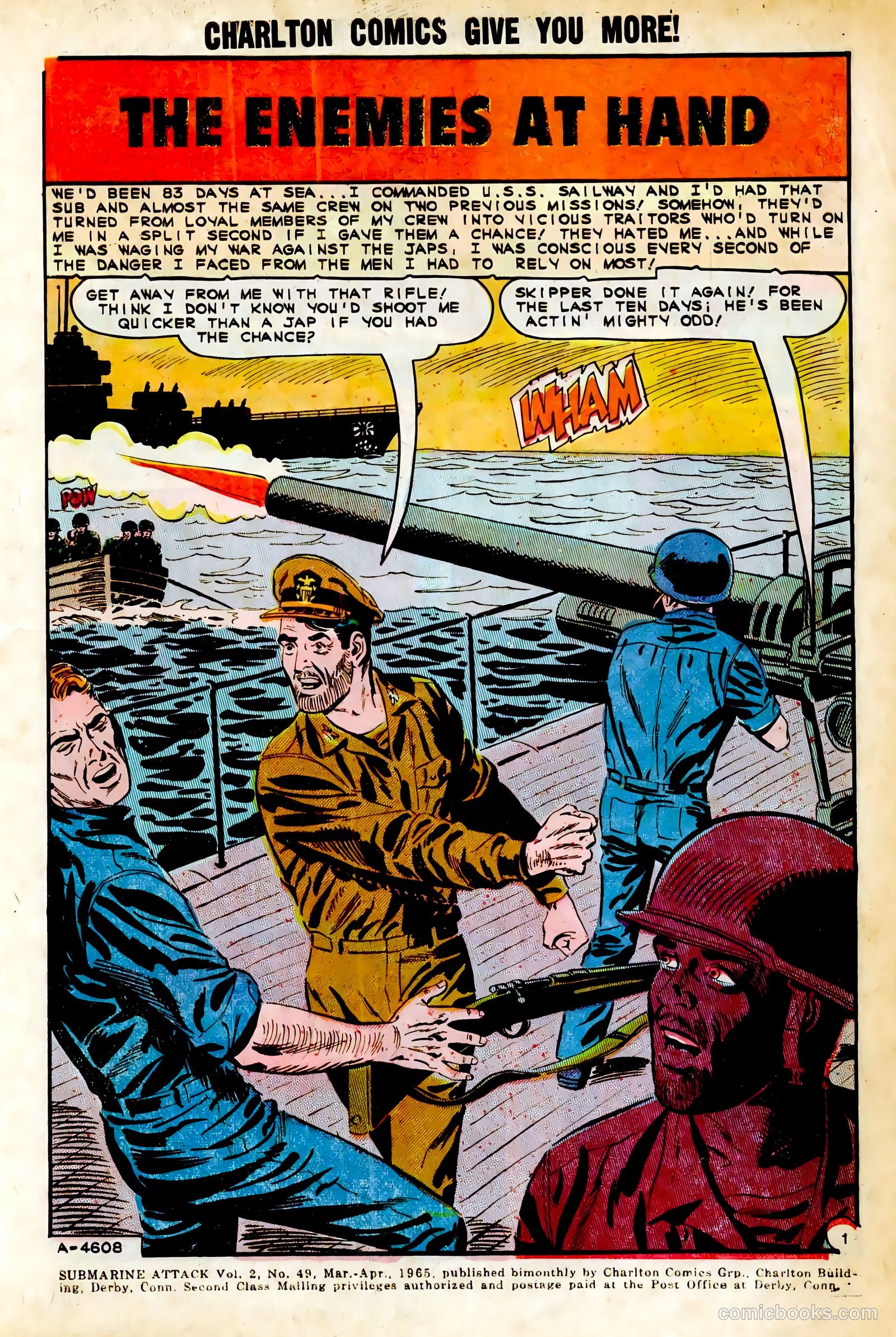 Submarine Attack #49 (1965) — page 3 of 36
