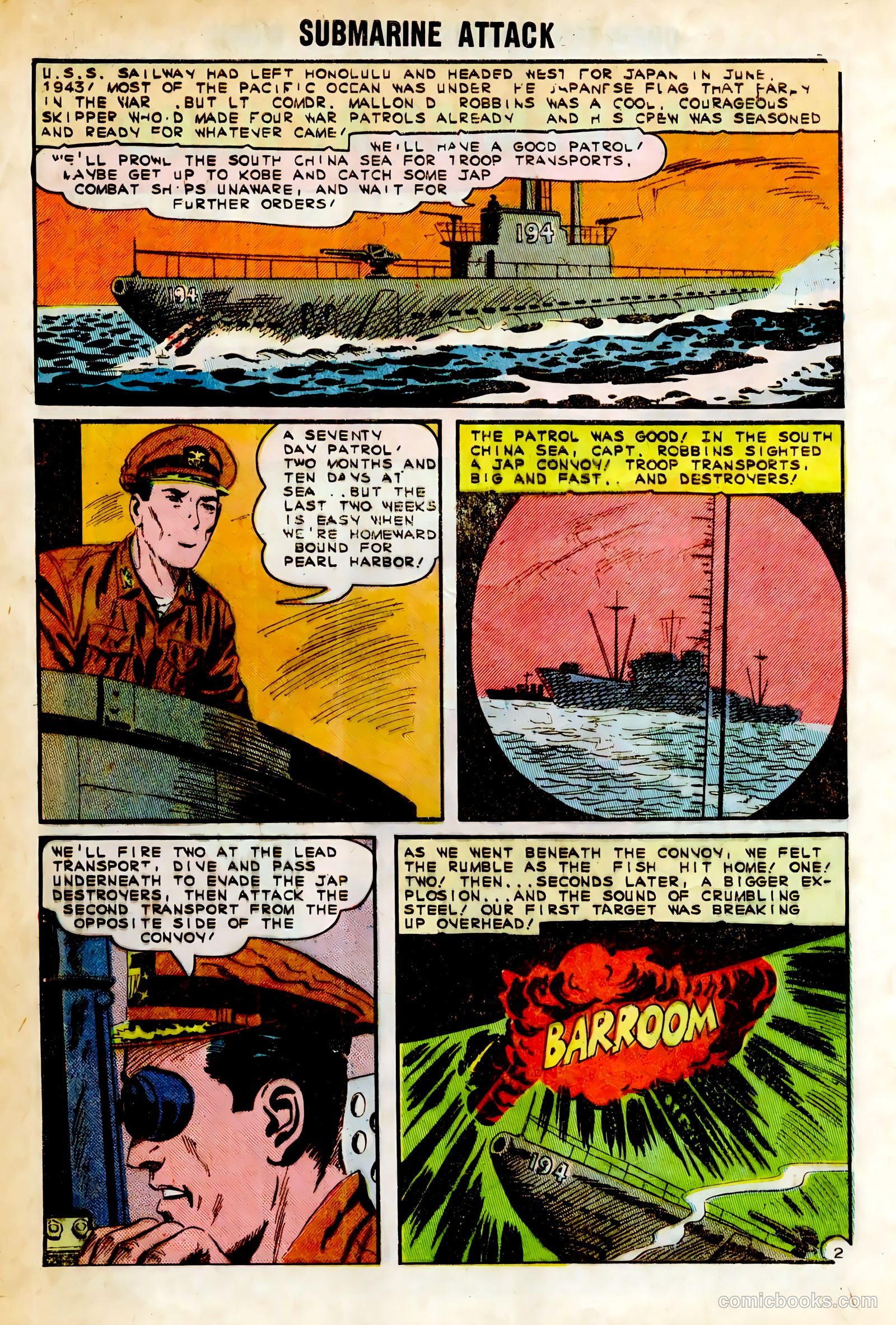 Submarine Attack #49 (1965) — page 4 of 36