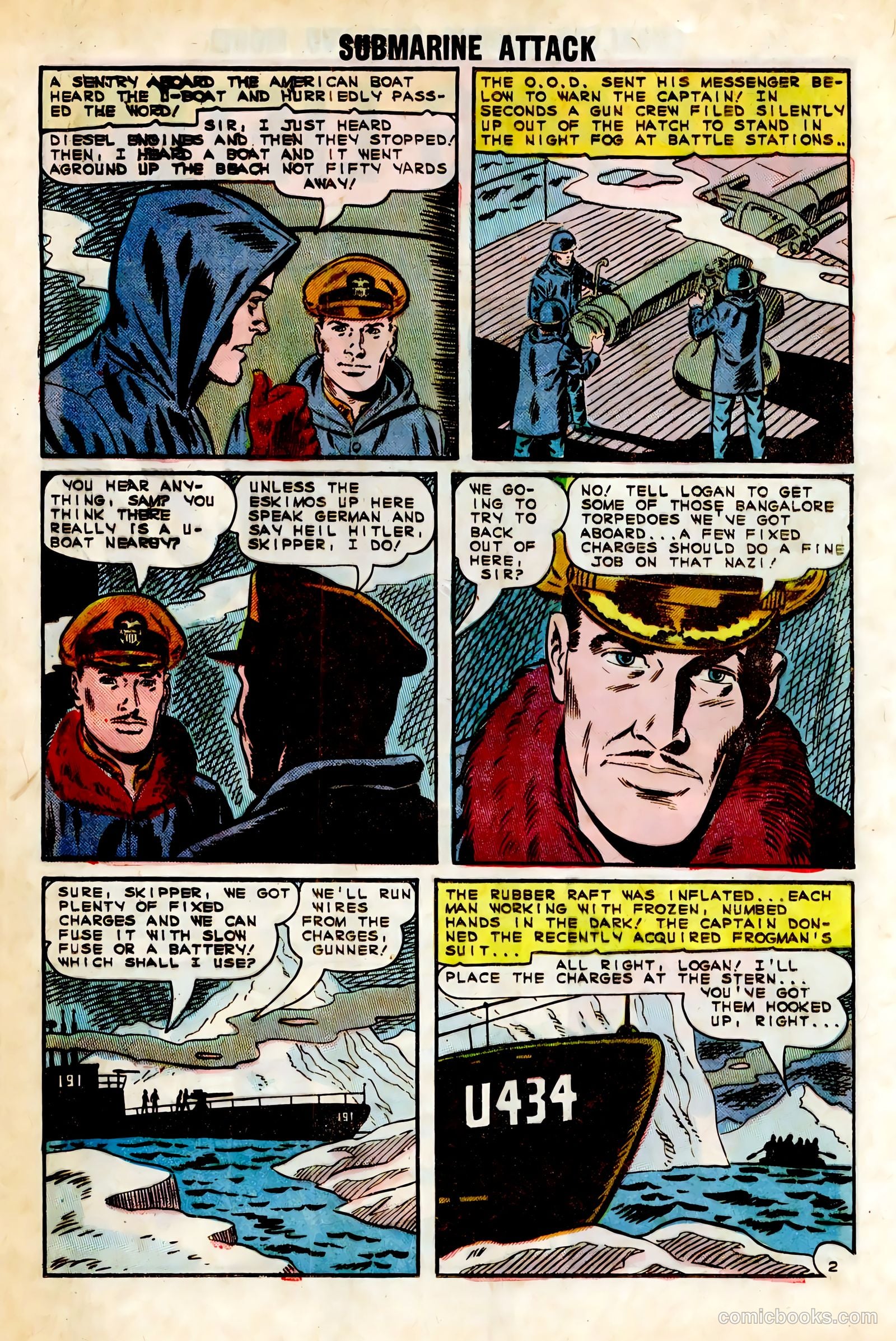 Submarine Attack #49 (1965) — page 12 of 36