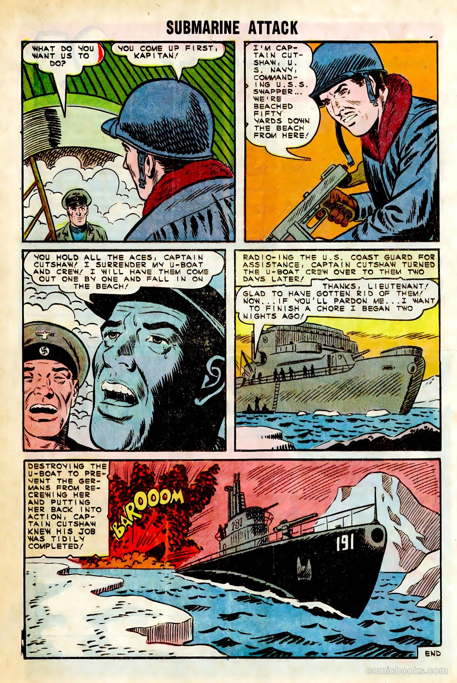 Submarine Attack #49 (1965) — page 16 of 36