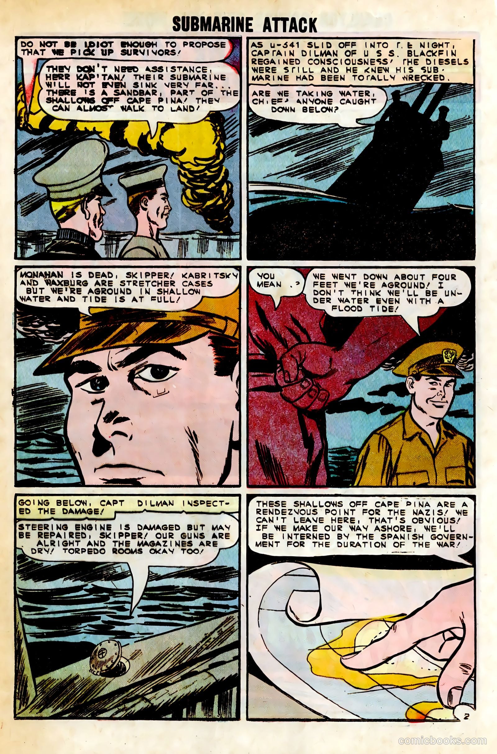 Submarine Attack #49 (1965) — page 20 of 36