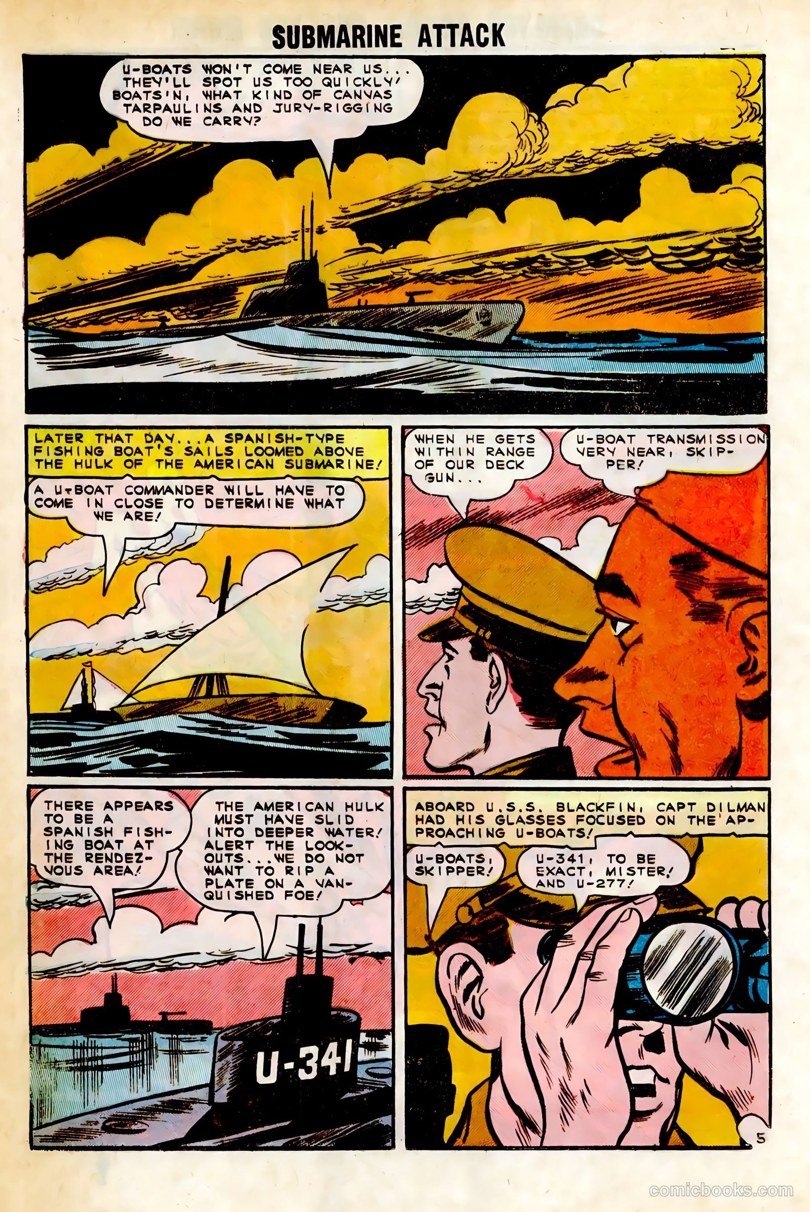 Submarine Attack #49 (1965) — page 24 of 36