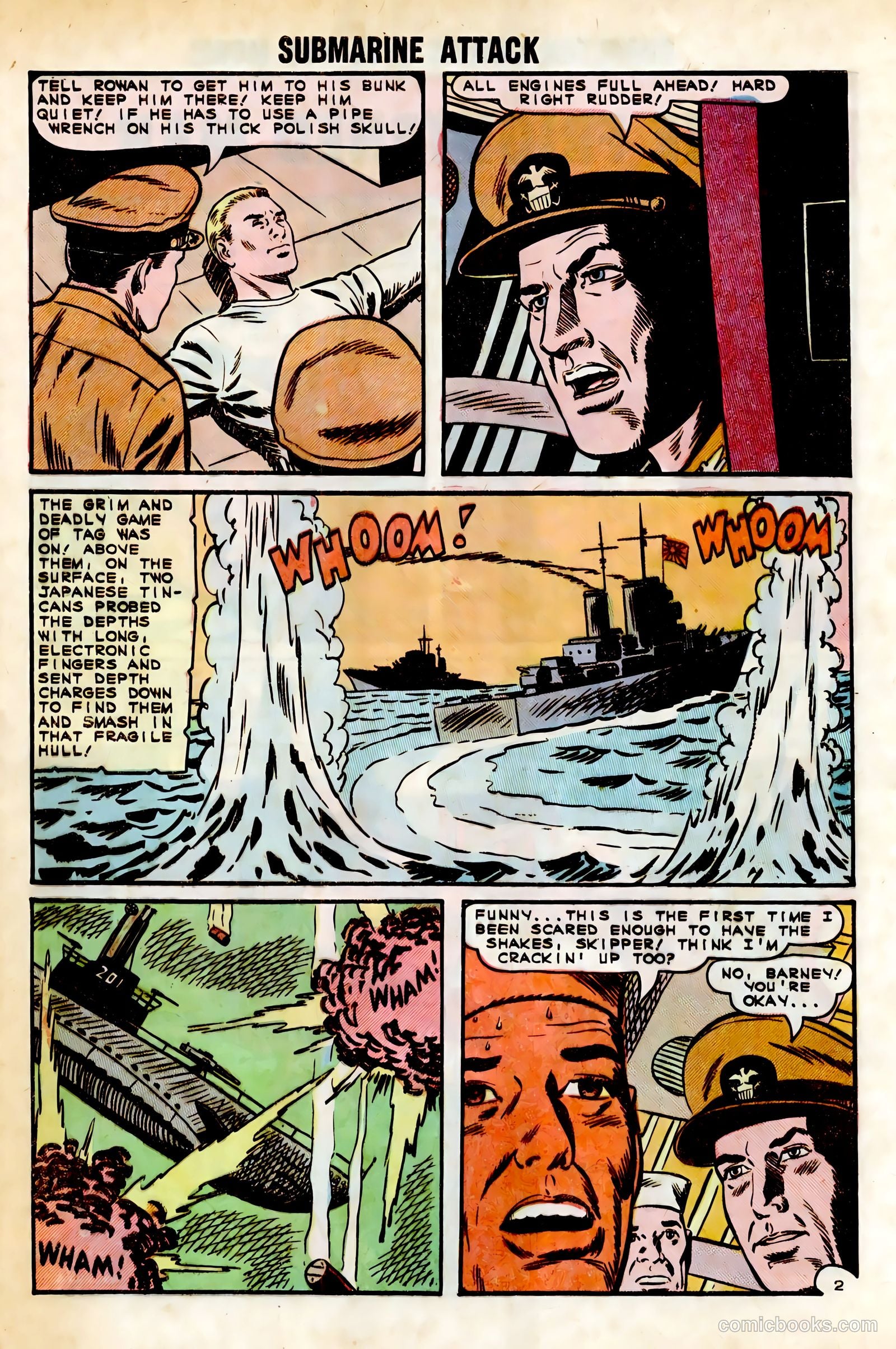 Submarine Attack #49 (1965) — page 28 of 36
