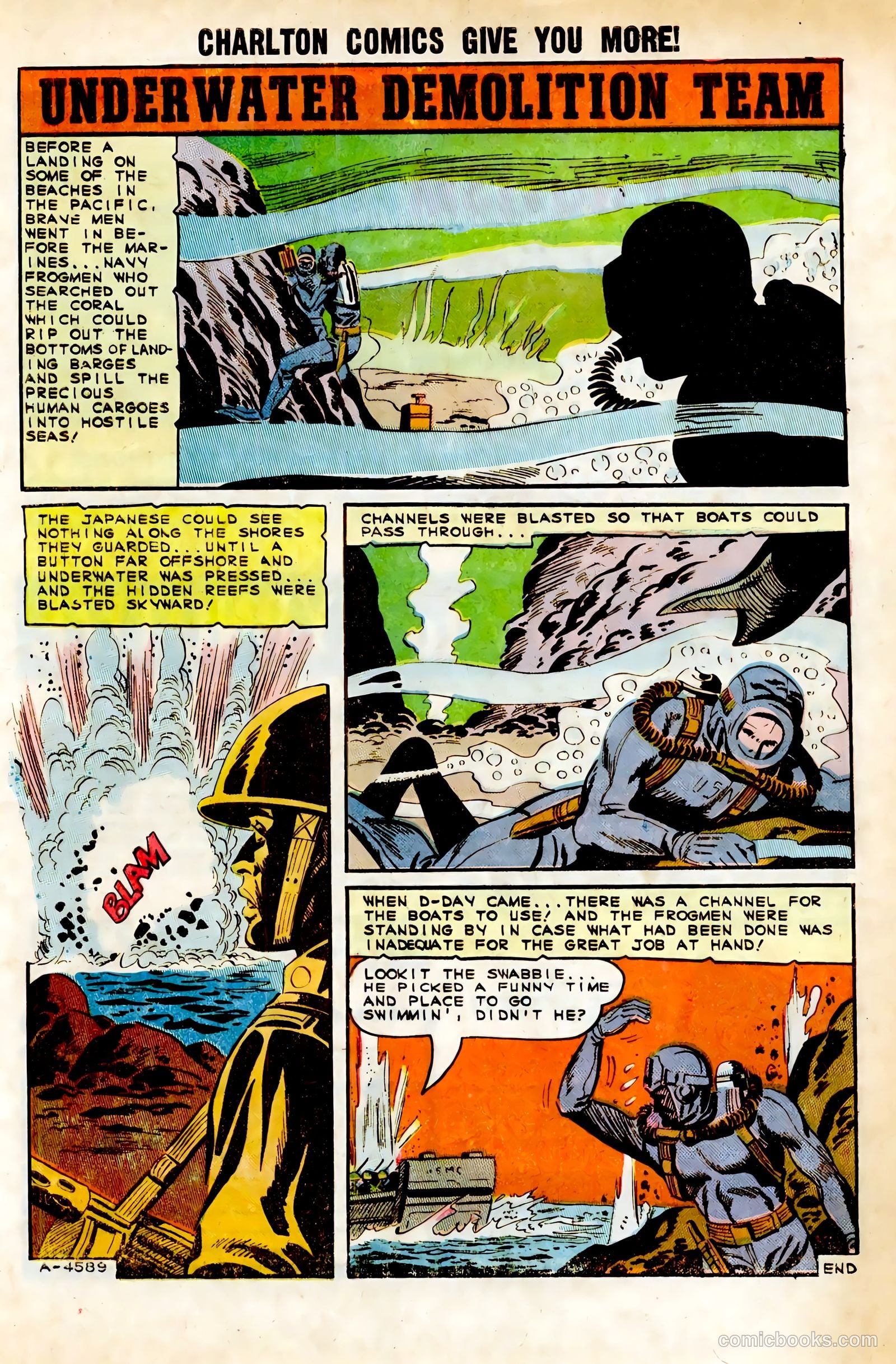 Submarine Attack #49 (1965) — page 33 of 36