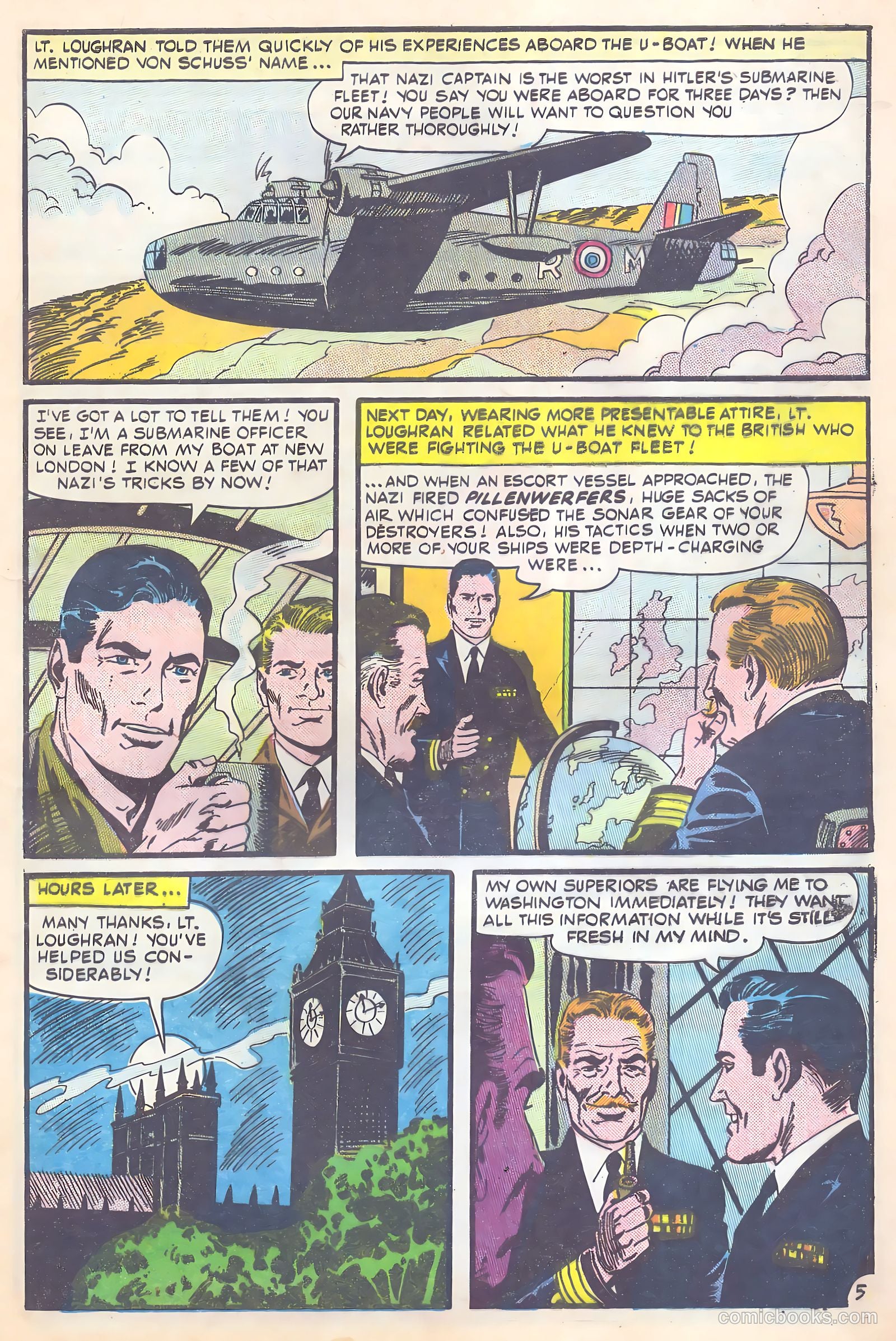 Submarine Attack #51 (1965) — page 9 of 36
