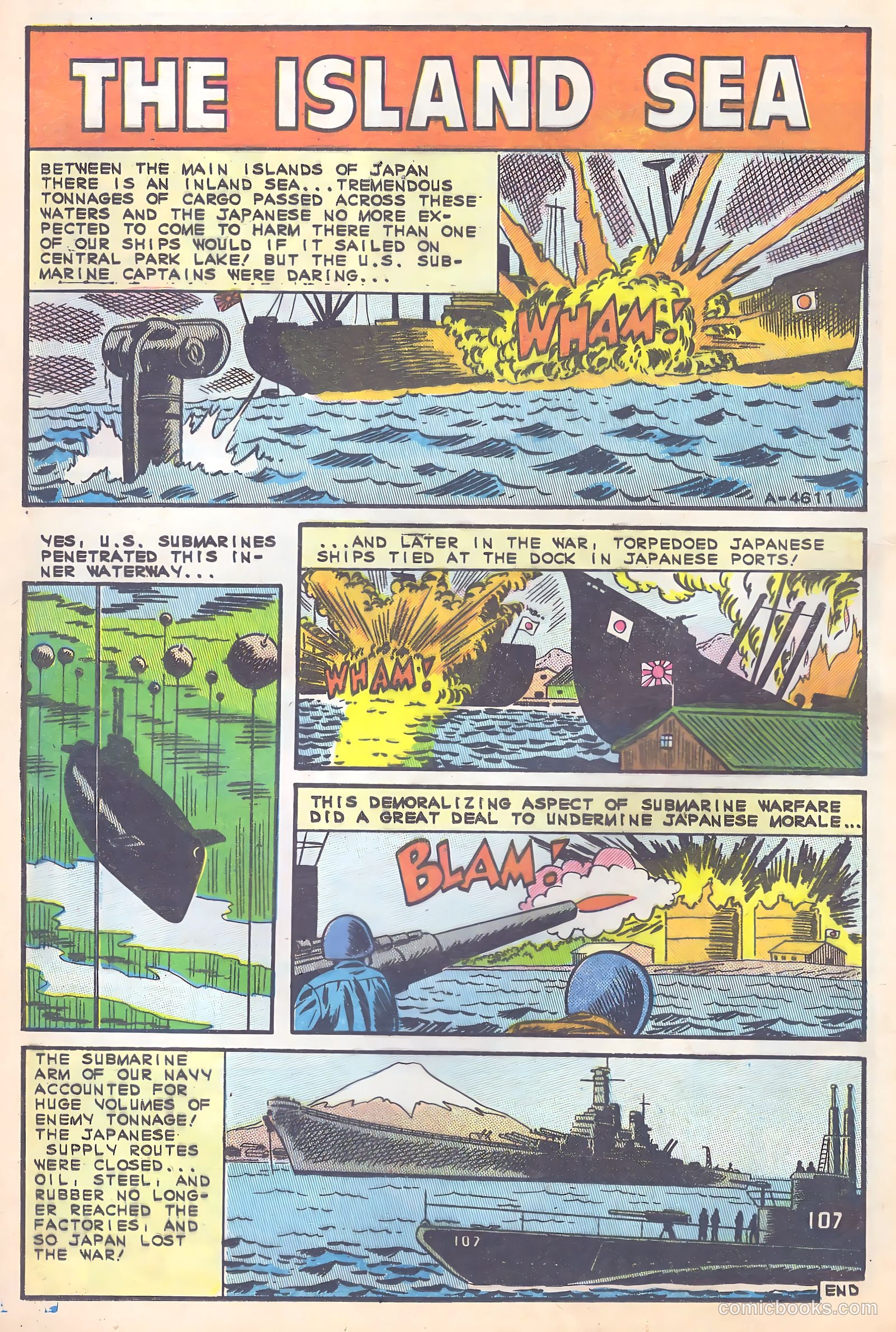Submarine Attack #51 (1965) — page 12 of 36