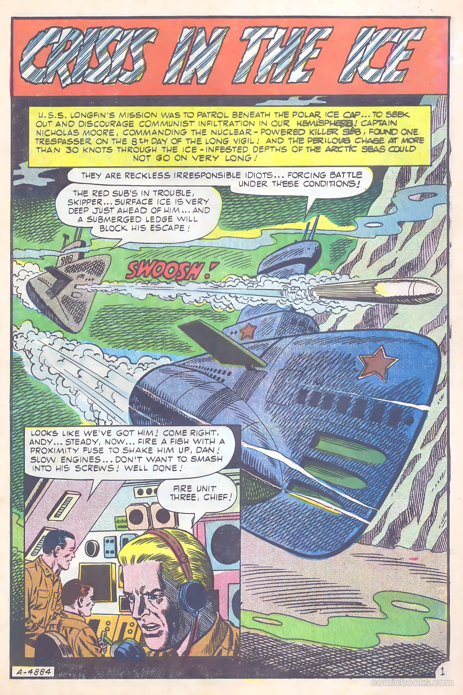 Submarine Attack #51 (1965) — page 15 of 36
