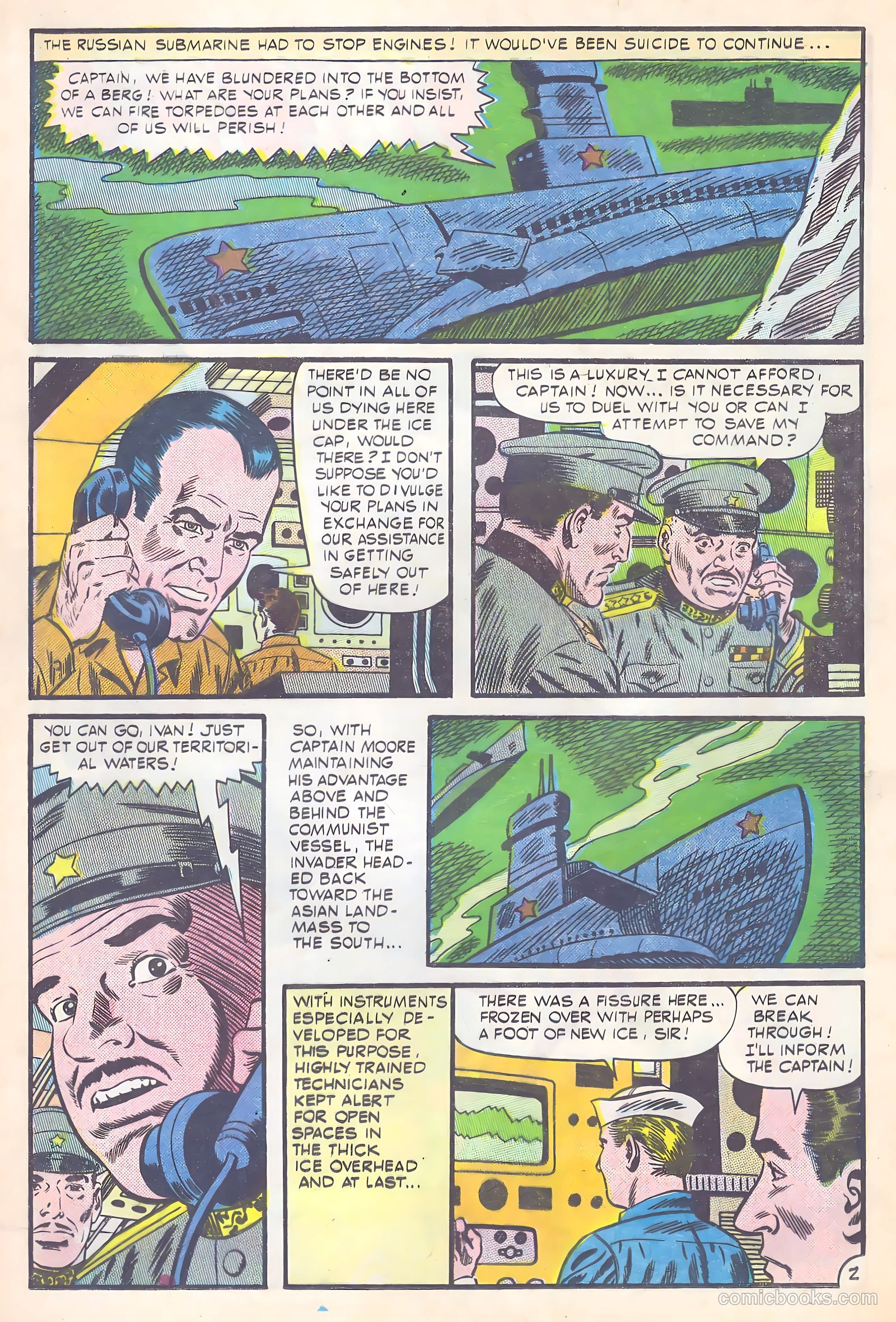 Submarine Attack #51 (1965) — page 16 of 36