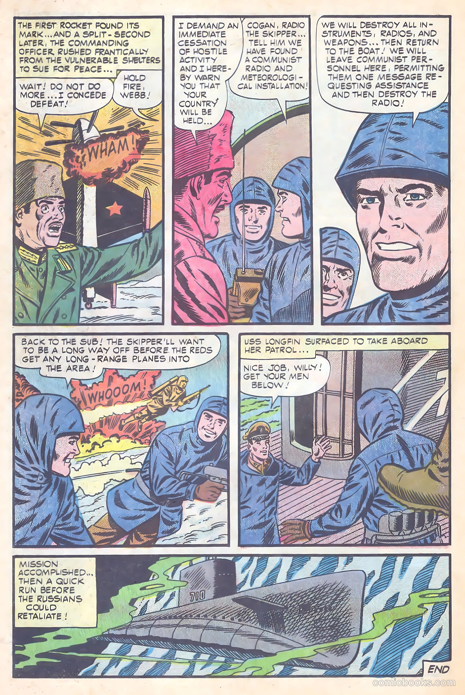 Submarine Attack #51 (1965) — page 22 of 36