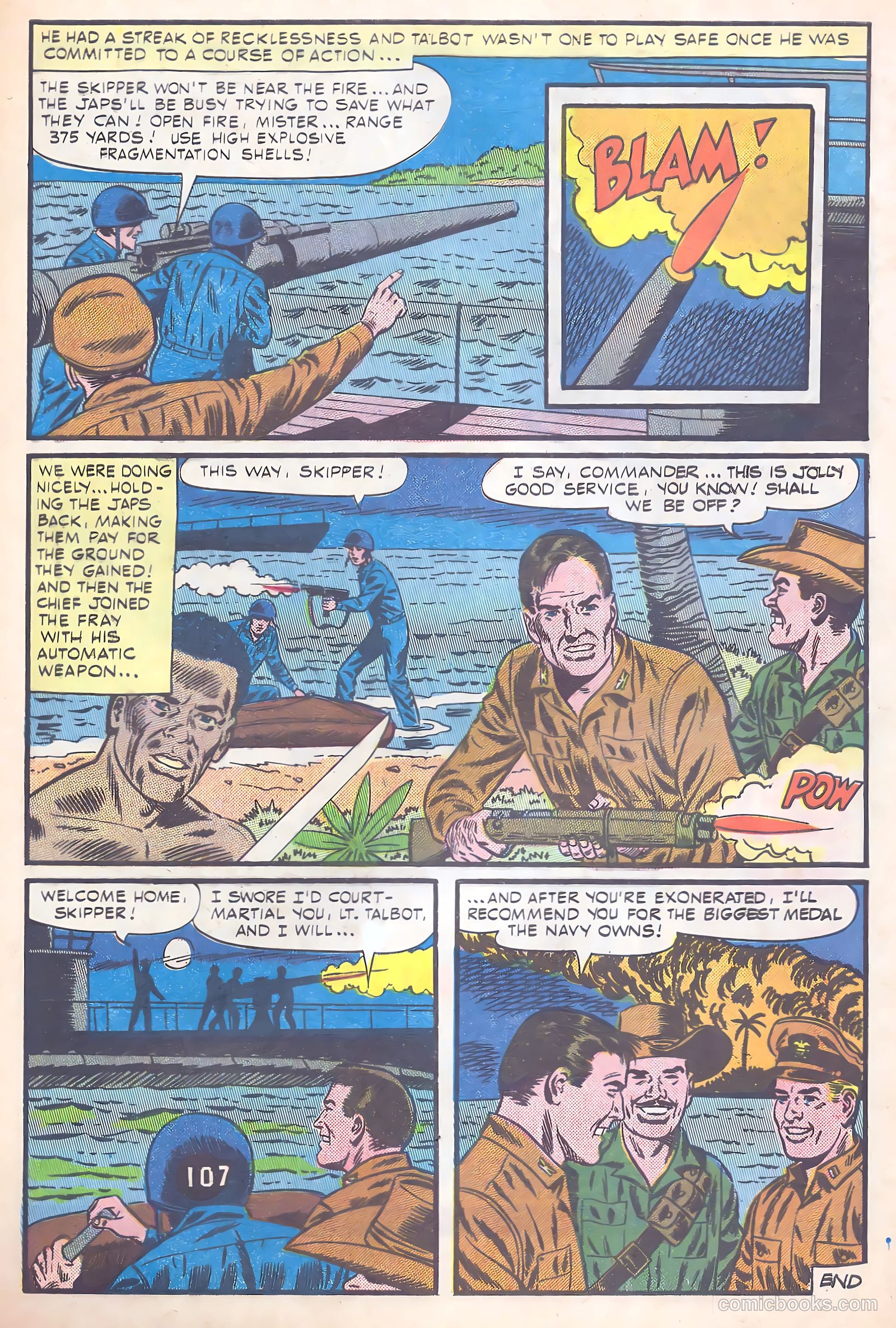 Submarine Attack #51 (1965) — page 33 of 36