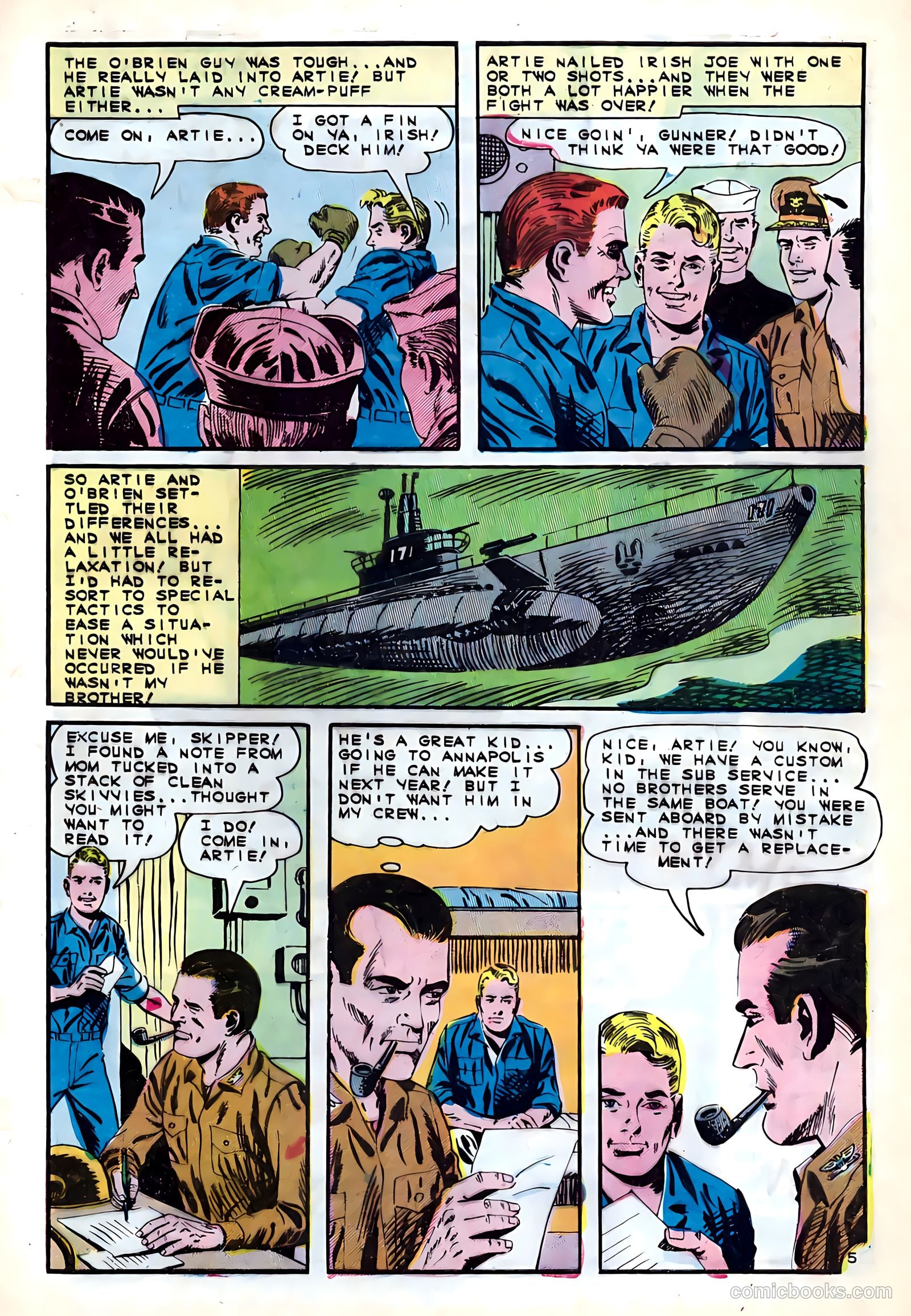 Submarine Attack #52 (1965) — page 9 of 36