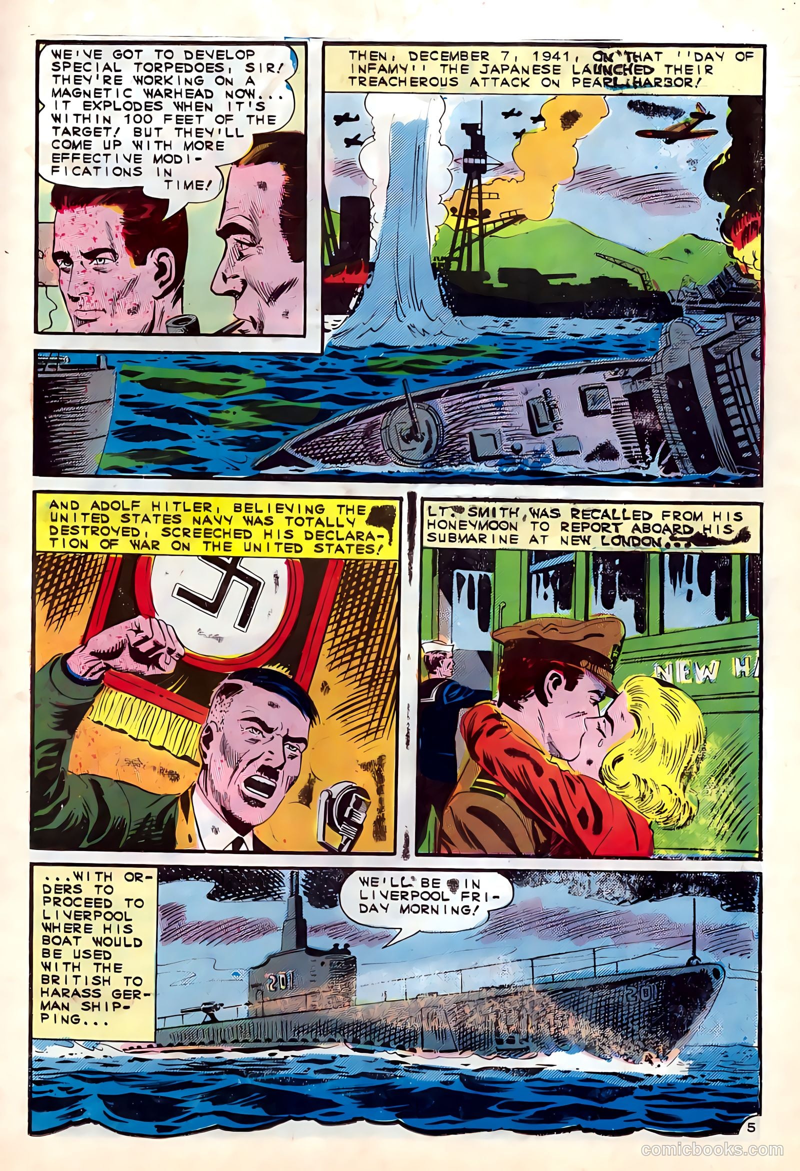 Submarine Attack #52 (1965) — page 19 of 36
