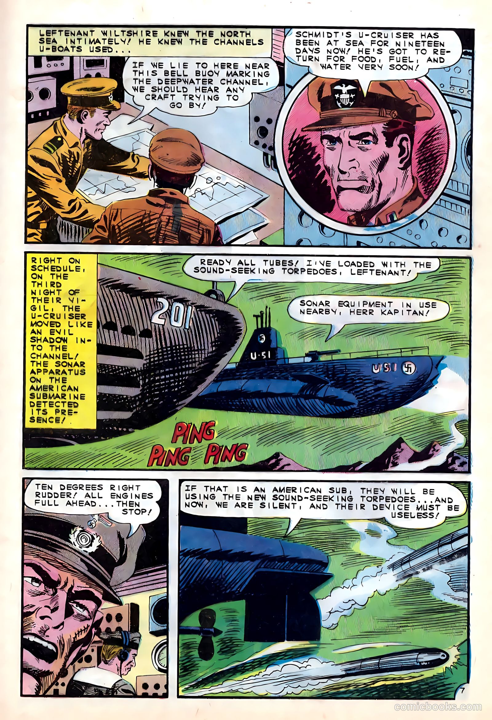 Submarine Attack #52 (1965) — page 21 of 36