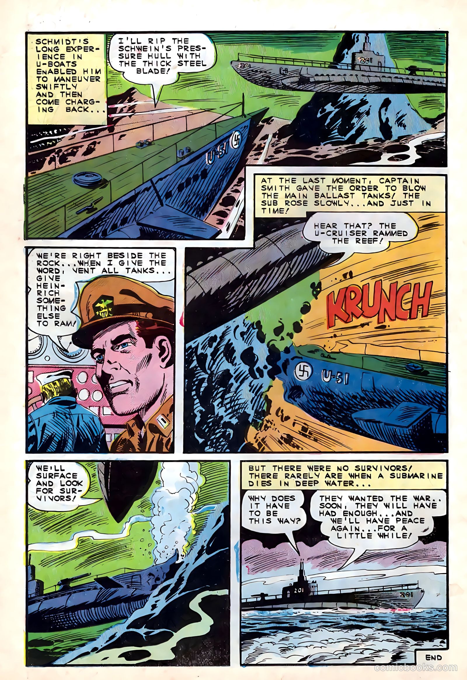 Submarine Attack #52 (1965) — page 22 of 36