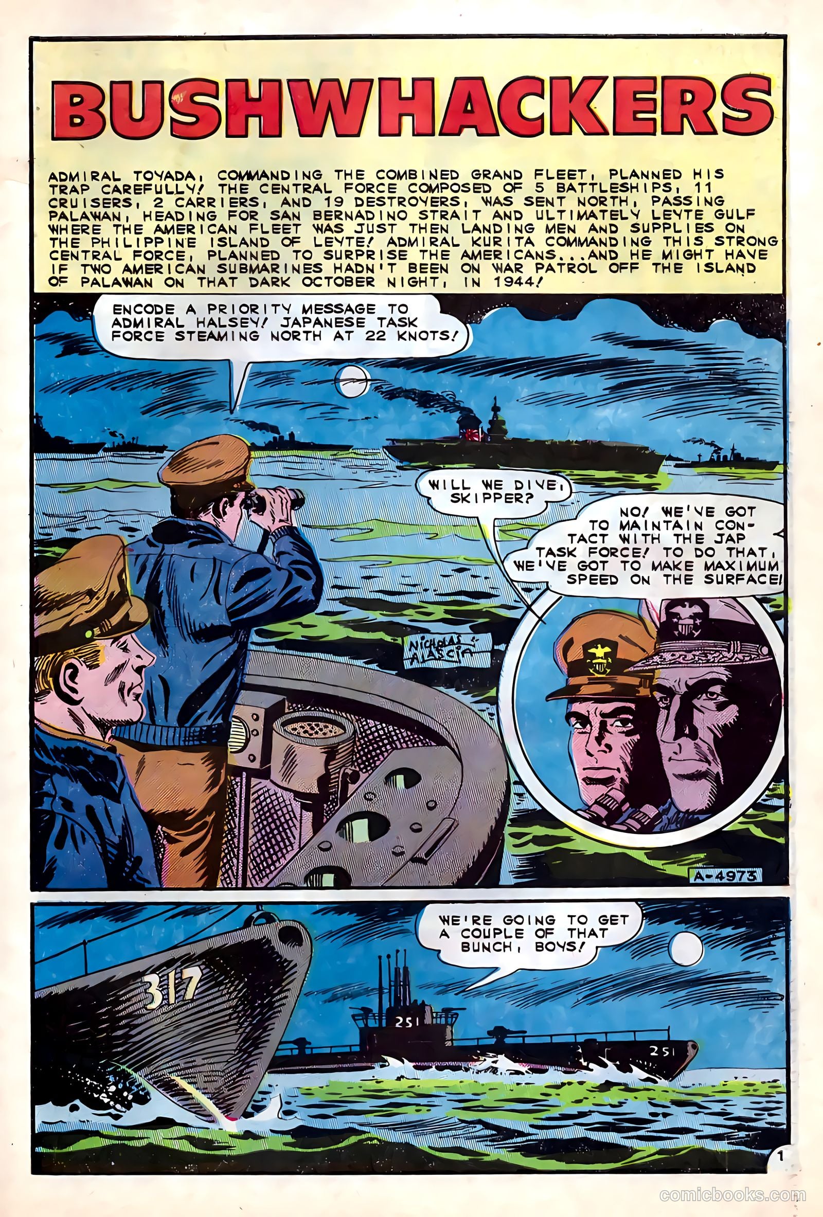 Submarine Attack #52 (1965) — page 31 of 36