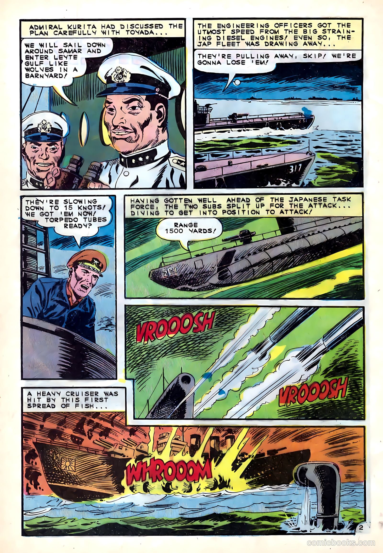 Submarine Attack #52 (1965) — page 32 of 36