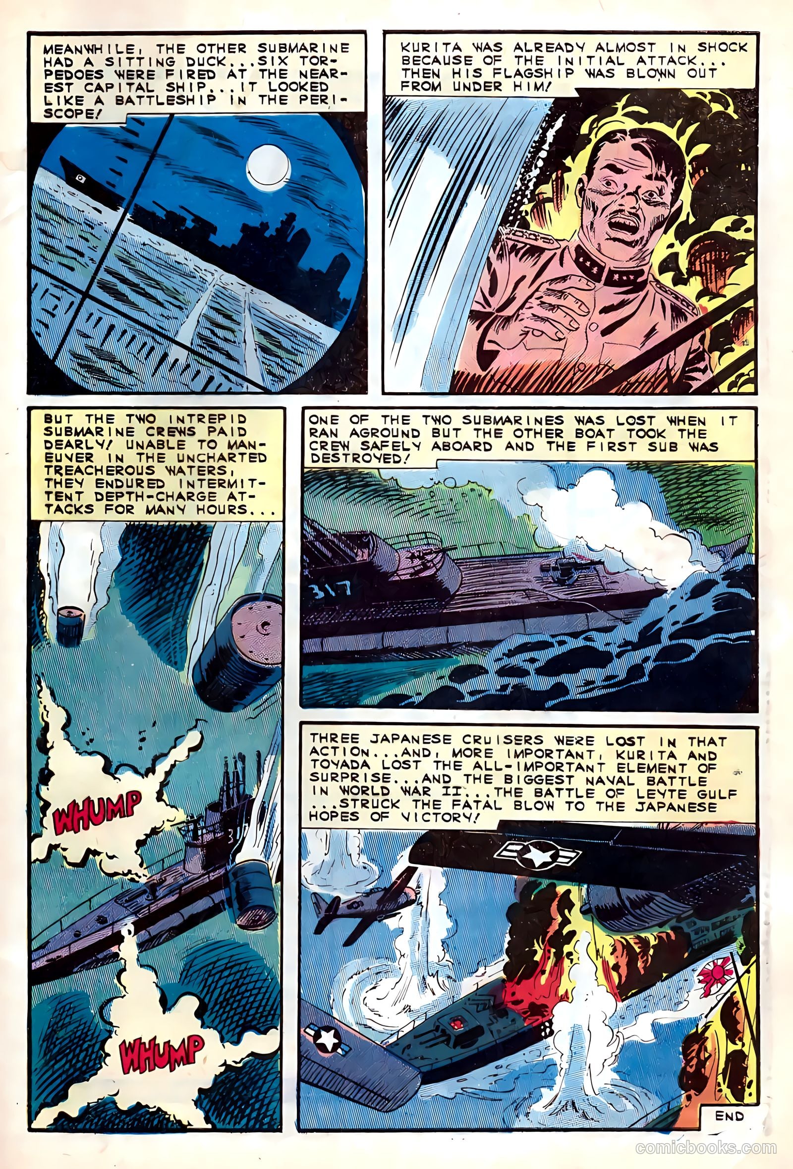 Submarine Attack #52 (1965) — page 33 of 36