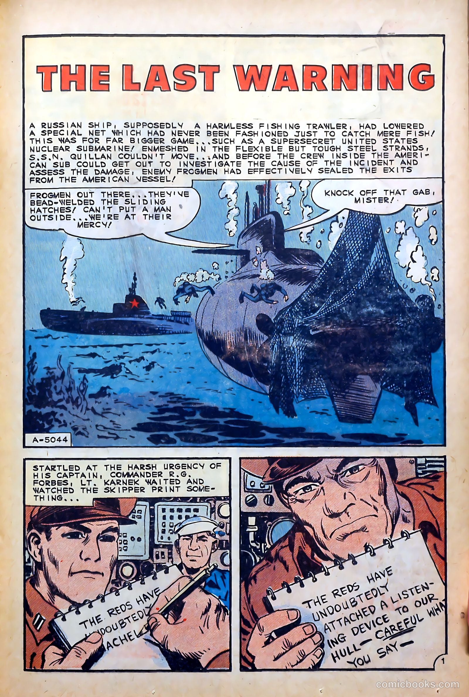 Submarine Attack #53 (1965) — page 25 of 36