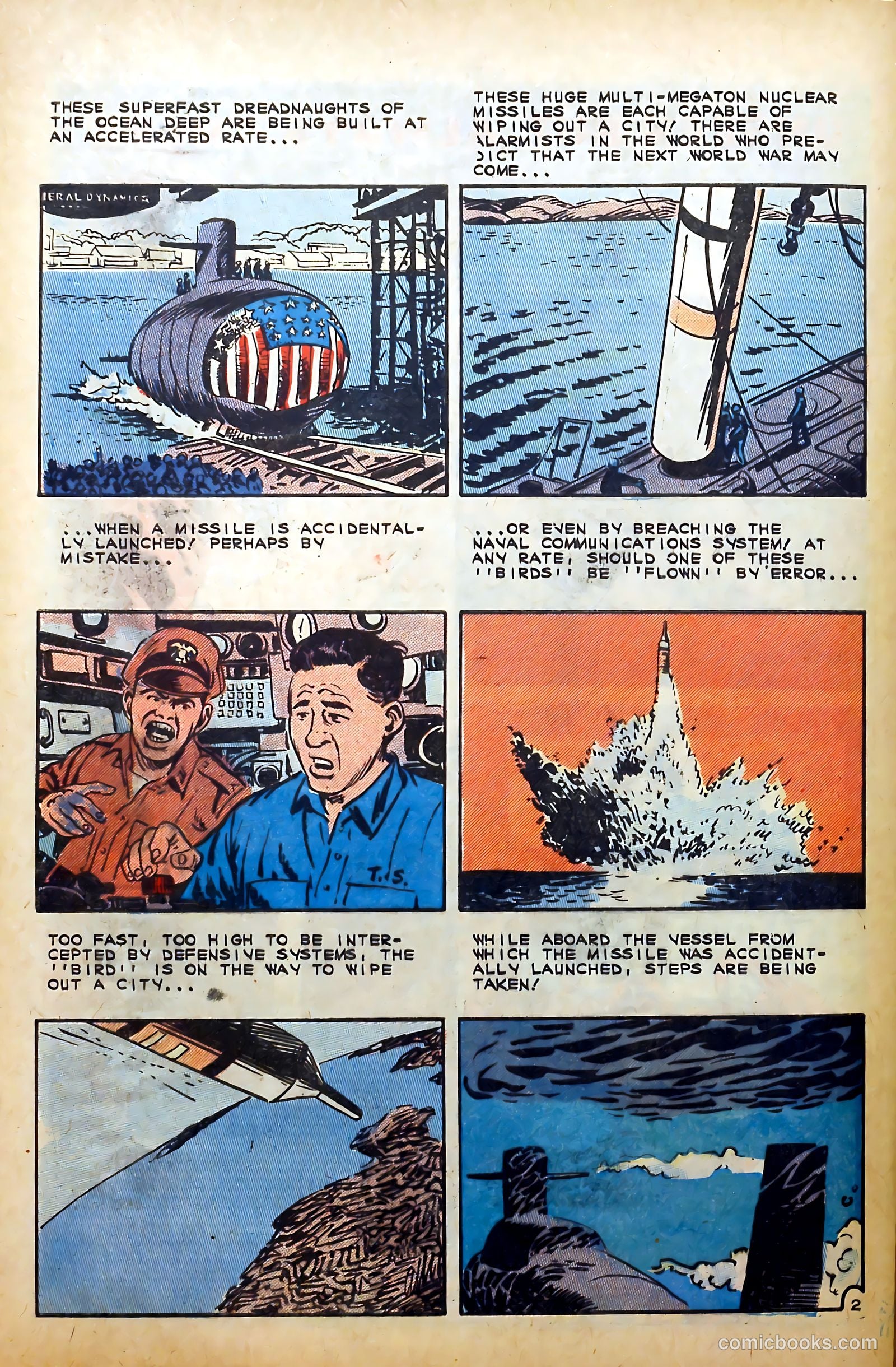 Submarine Attack #53 (1965) — page 32 of 36