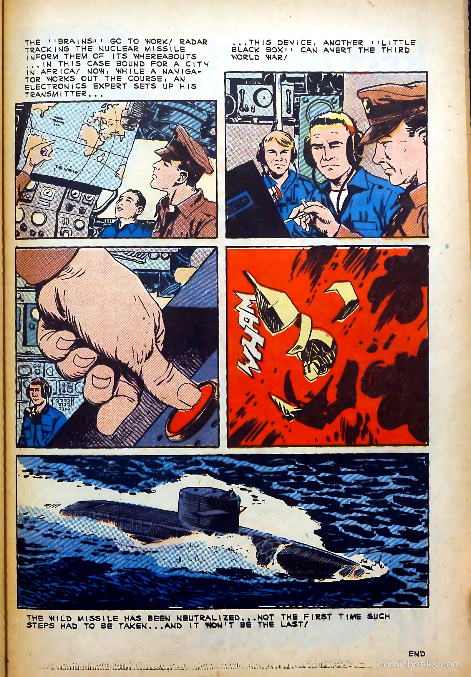 Submarine Attack #53 (1965) — page 33 of 36