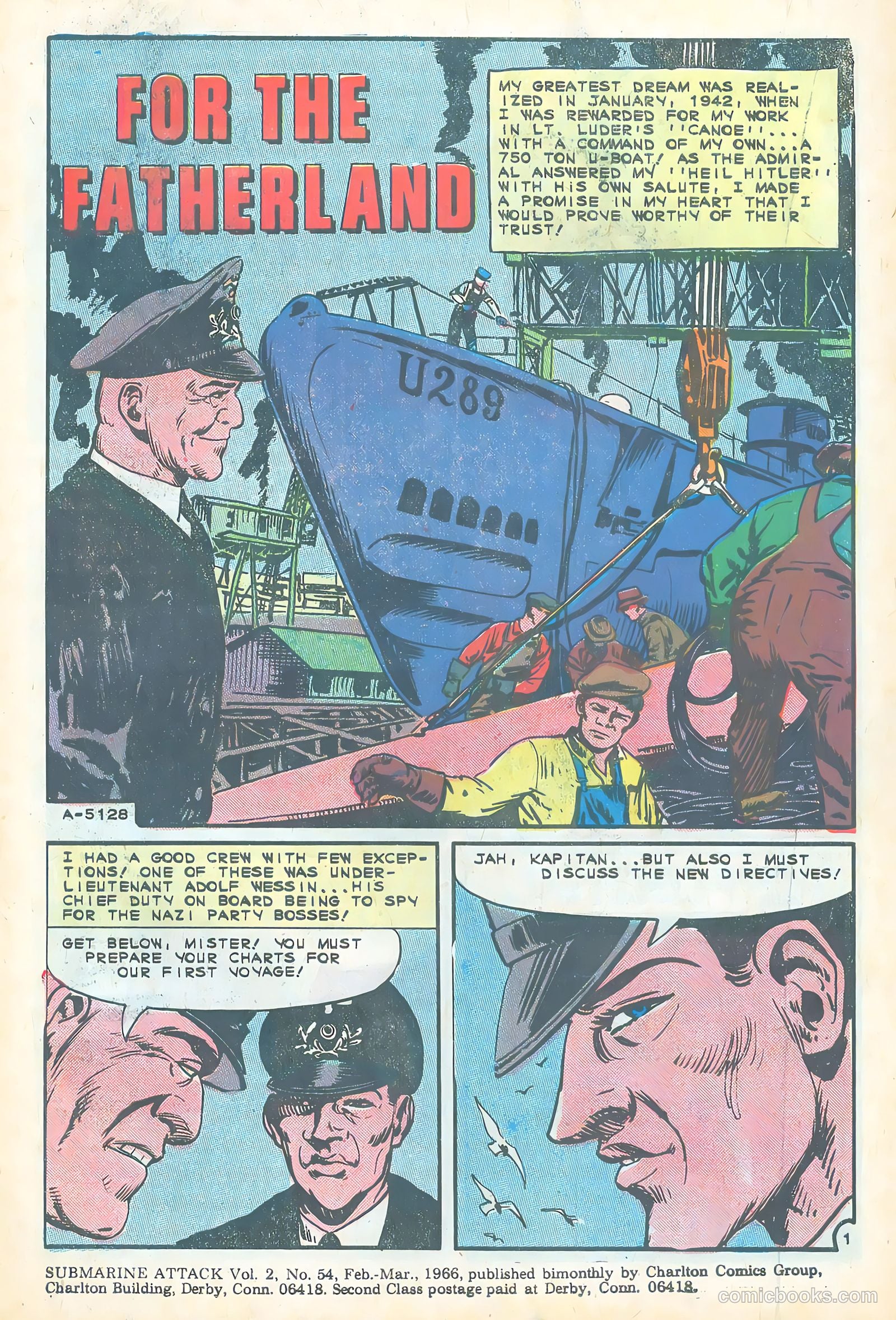 Submarine Attack #54 (1966) — page 3 of 36