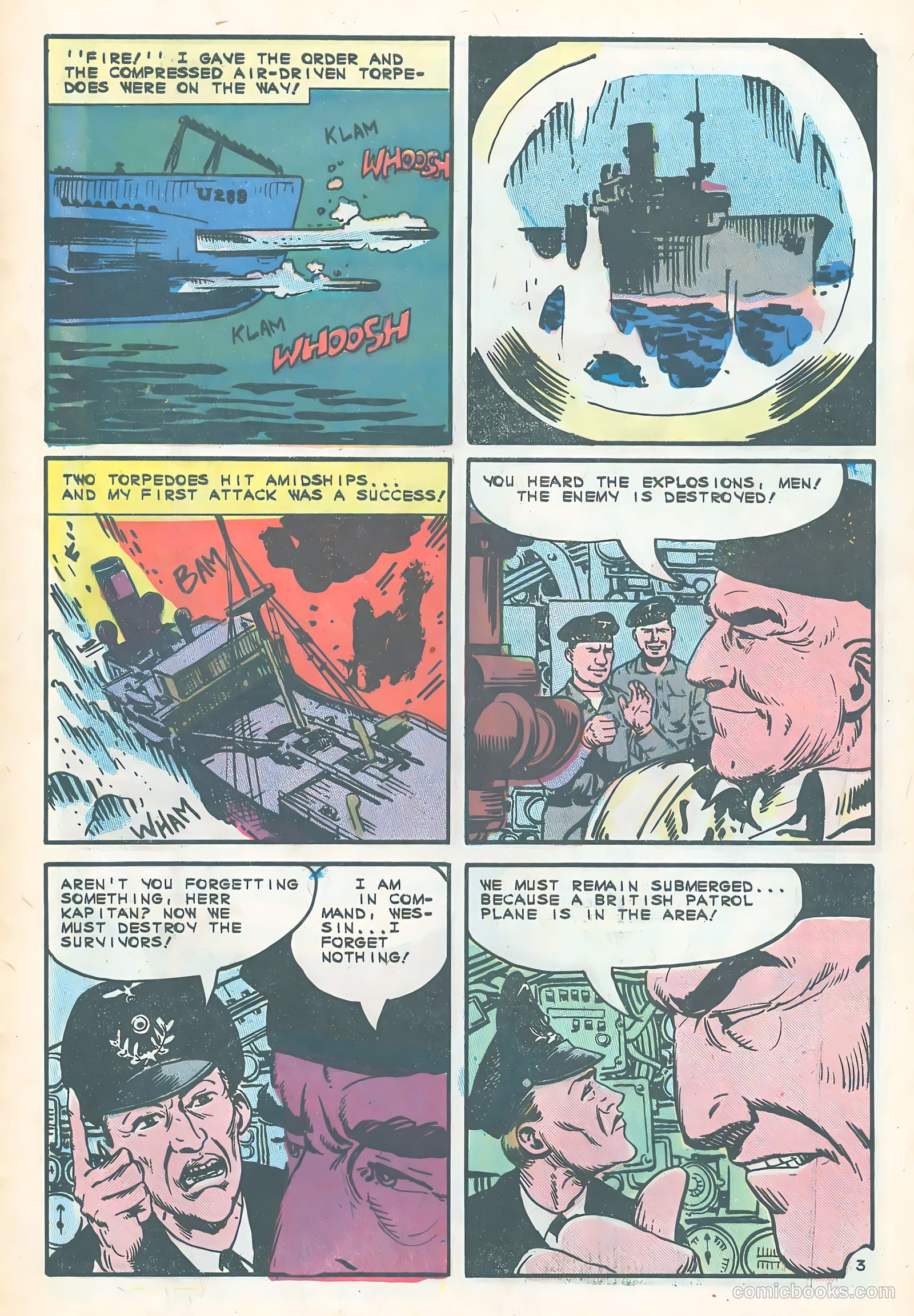 Submarine Attack #54 (1966) — page 5 of 36