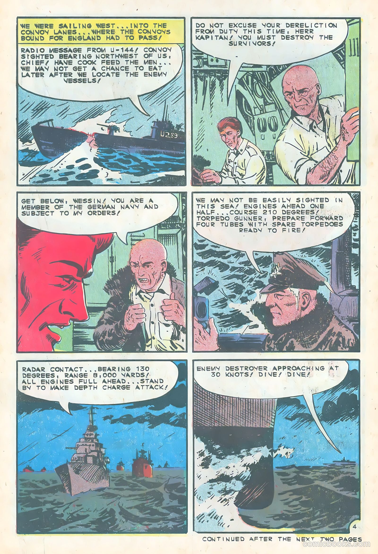 Submarine Attack #54 (1966) — page 6 of 36