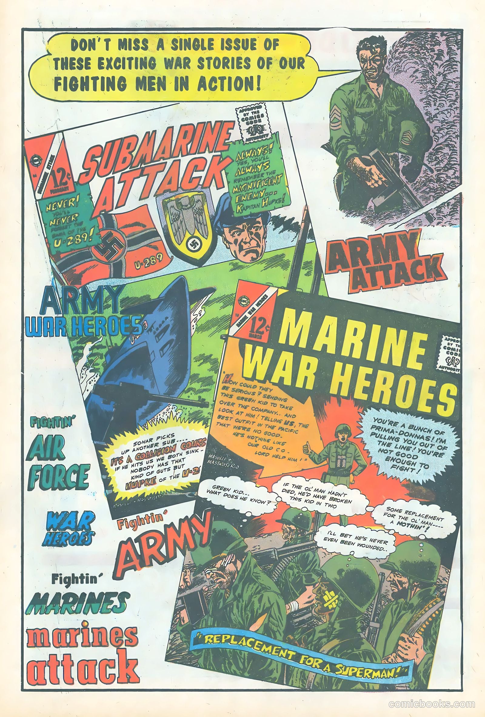 Submarine Attack #54 (1966) — page 8 of 36