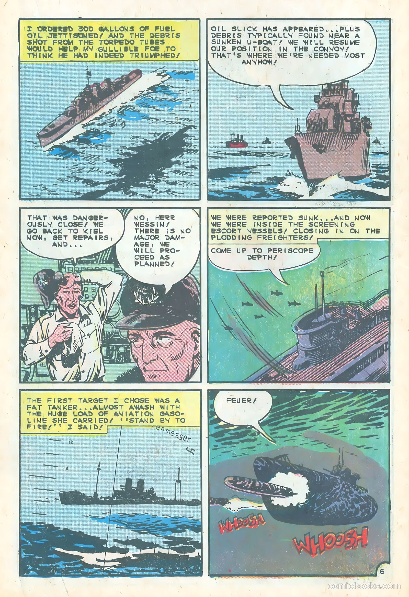 Submarine Attack #54 (1966) — page 10 of 36