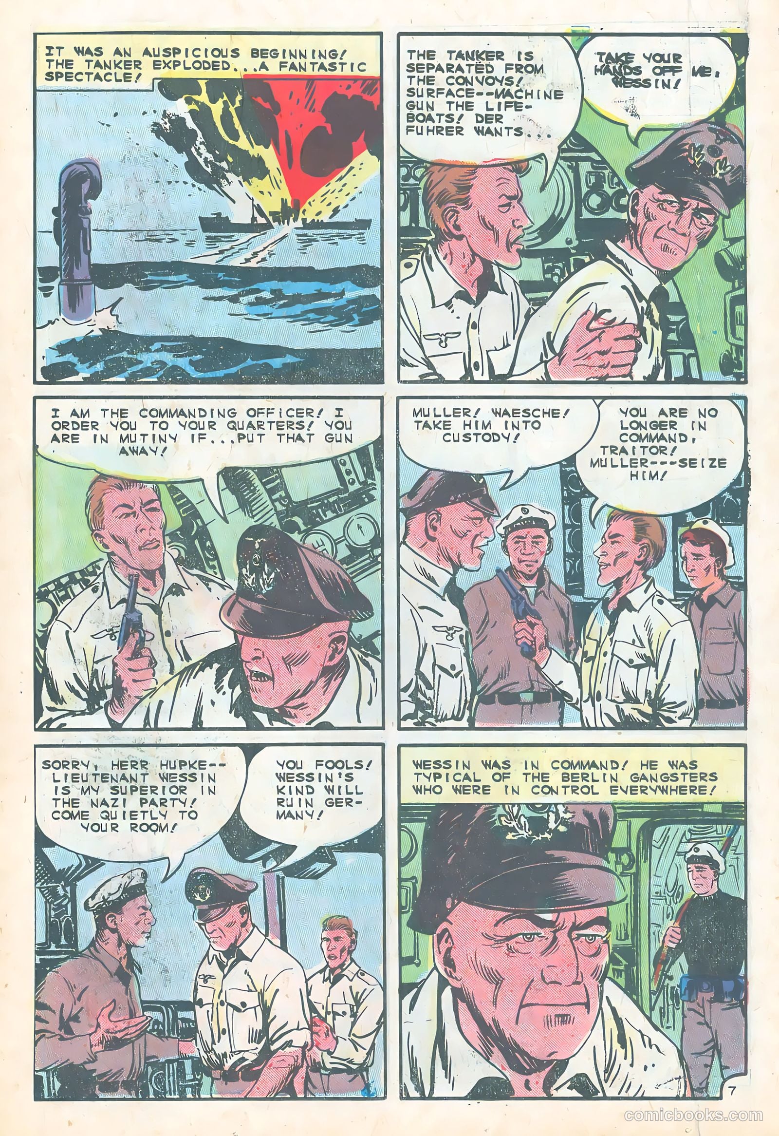 Submarine Attack #54 (1966) — page 11 of 36
