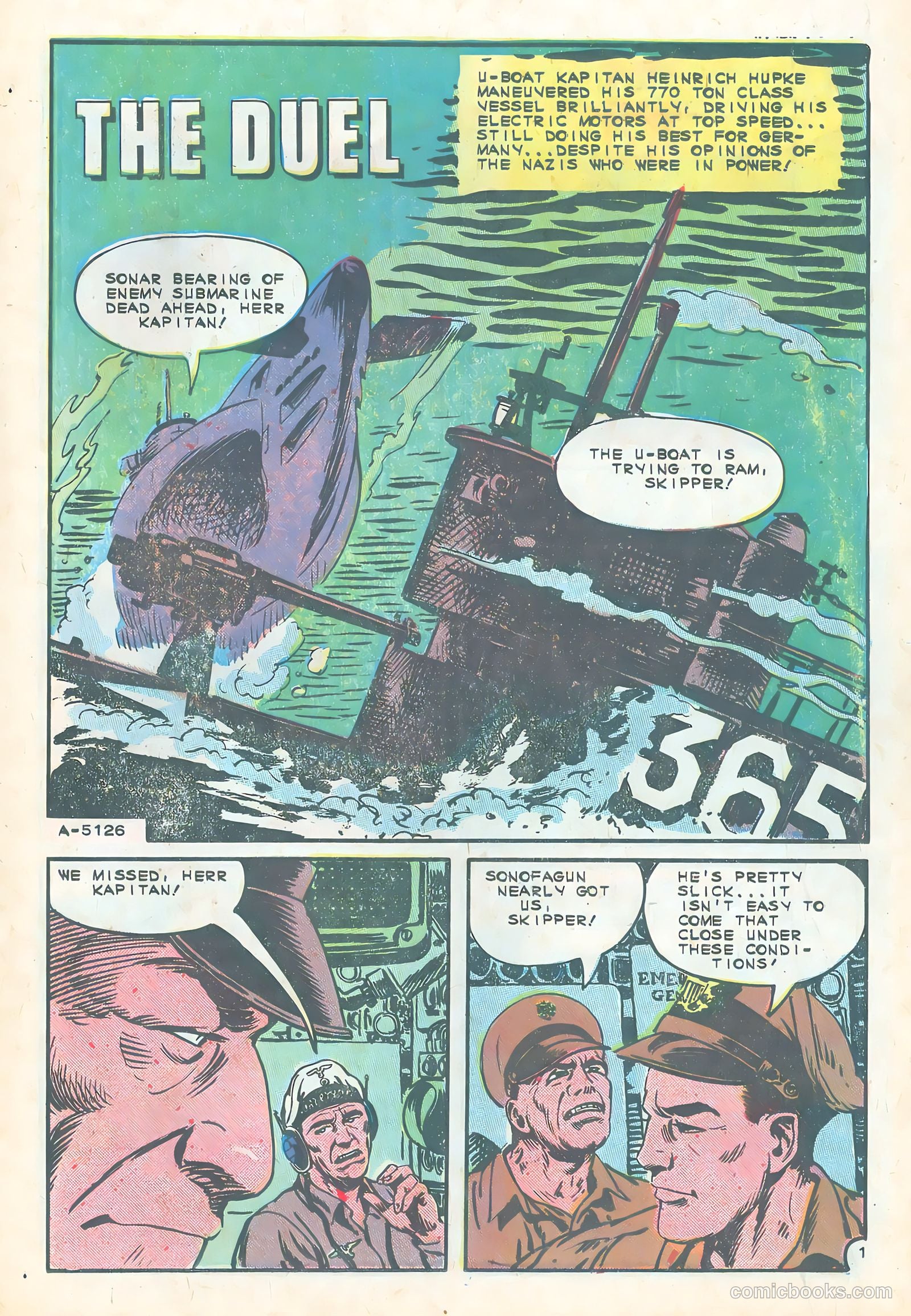 Submarine Attack #54 (1966) — page 15 of 36