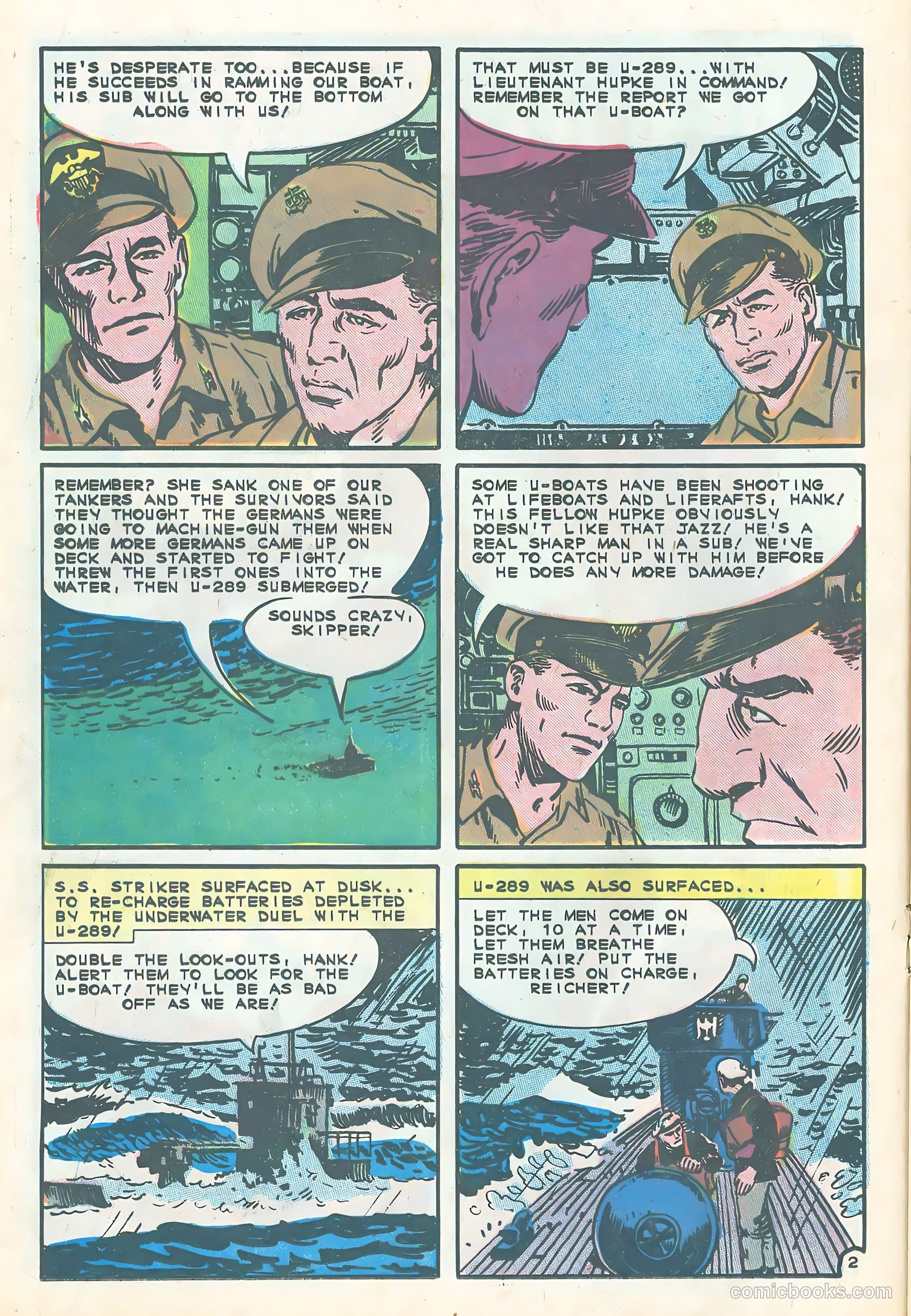 Submarine Attack #54 (1966) — page 16 of 36